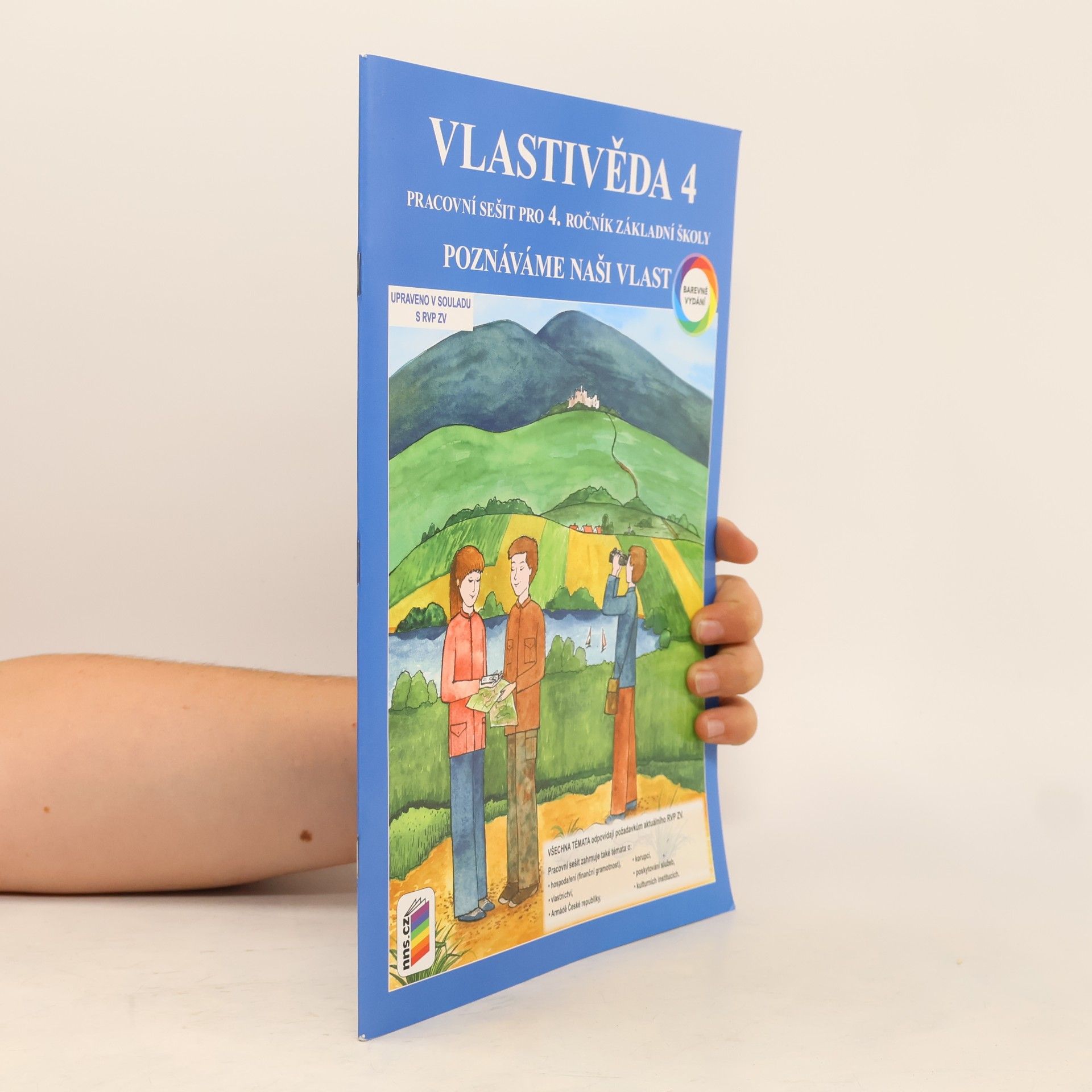 Jana Tabarková Vlastivěda 4 - Poznáváme naši vlast (barevný pracovní sešit)
