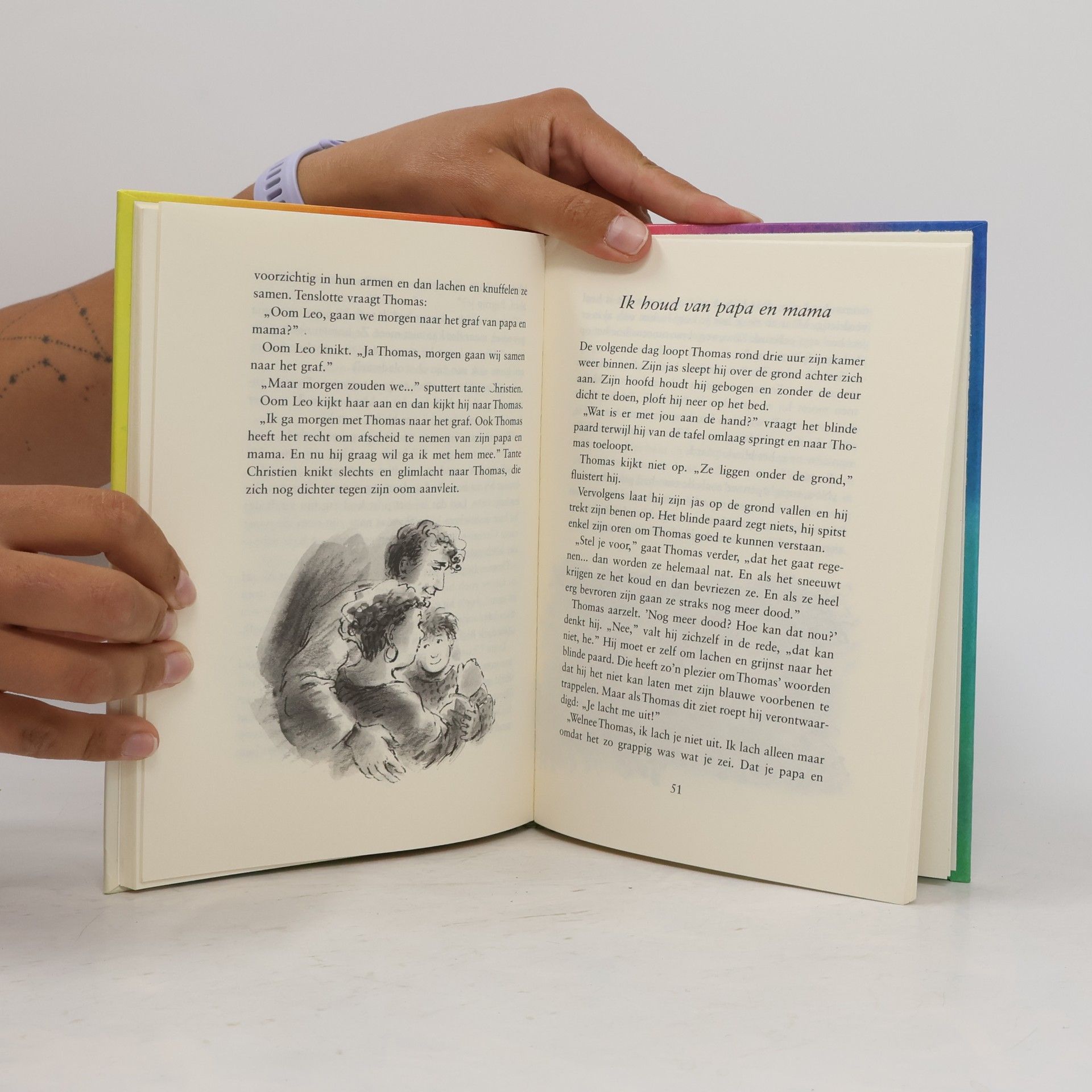 Irene Hardenbol Thomas en de trappelende tekening