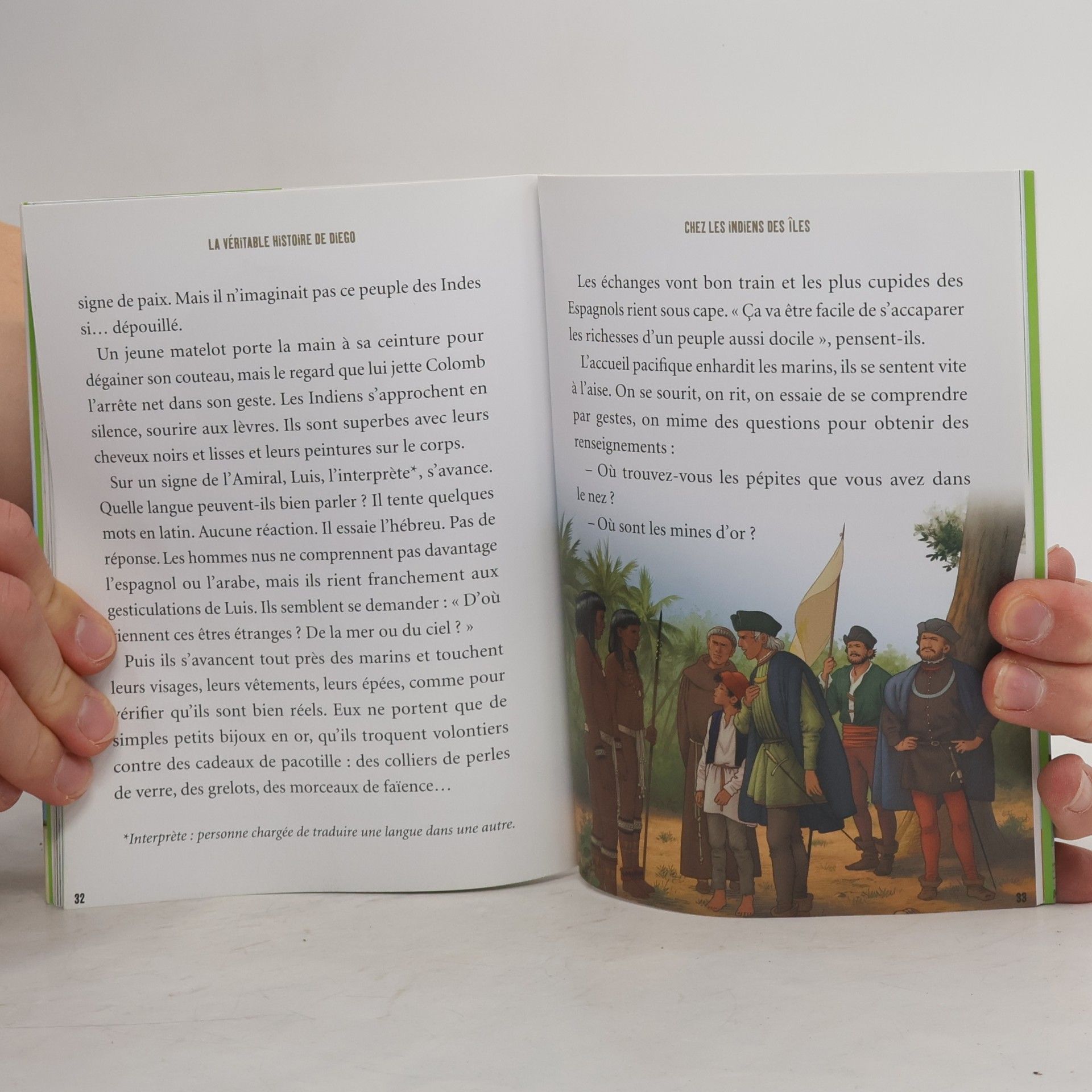 Corinne Vandelet Les Romans-Doc Histoire: La véritable histoire de Diego, le jeune mousse de Christophe Colomb