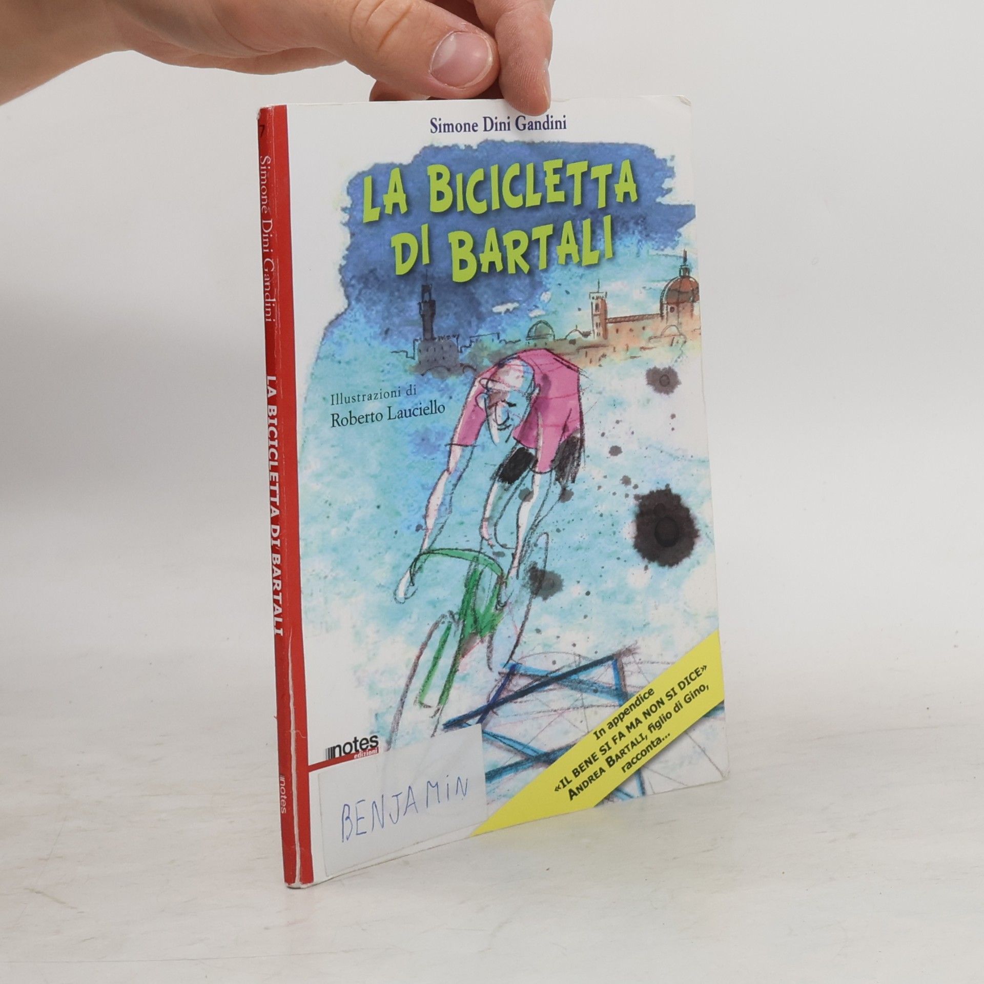 Roberto Lauciello Nuvole: La bicicletta di Bartali