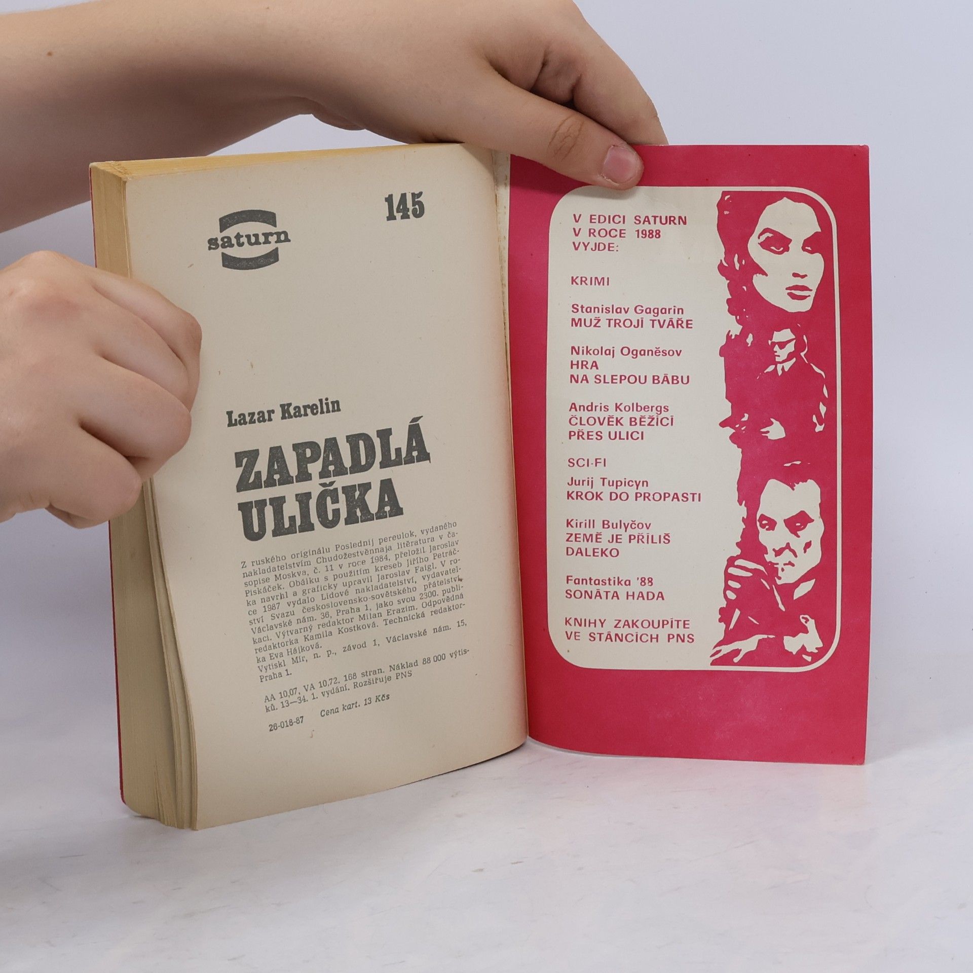 Lazar Viktorovič Karelin Zapadlá ulička