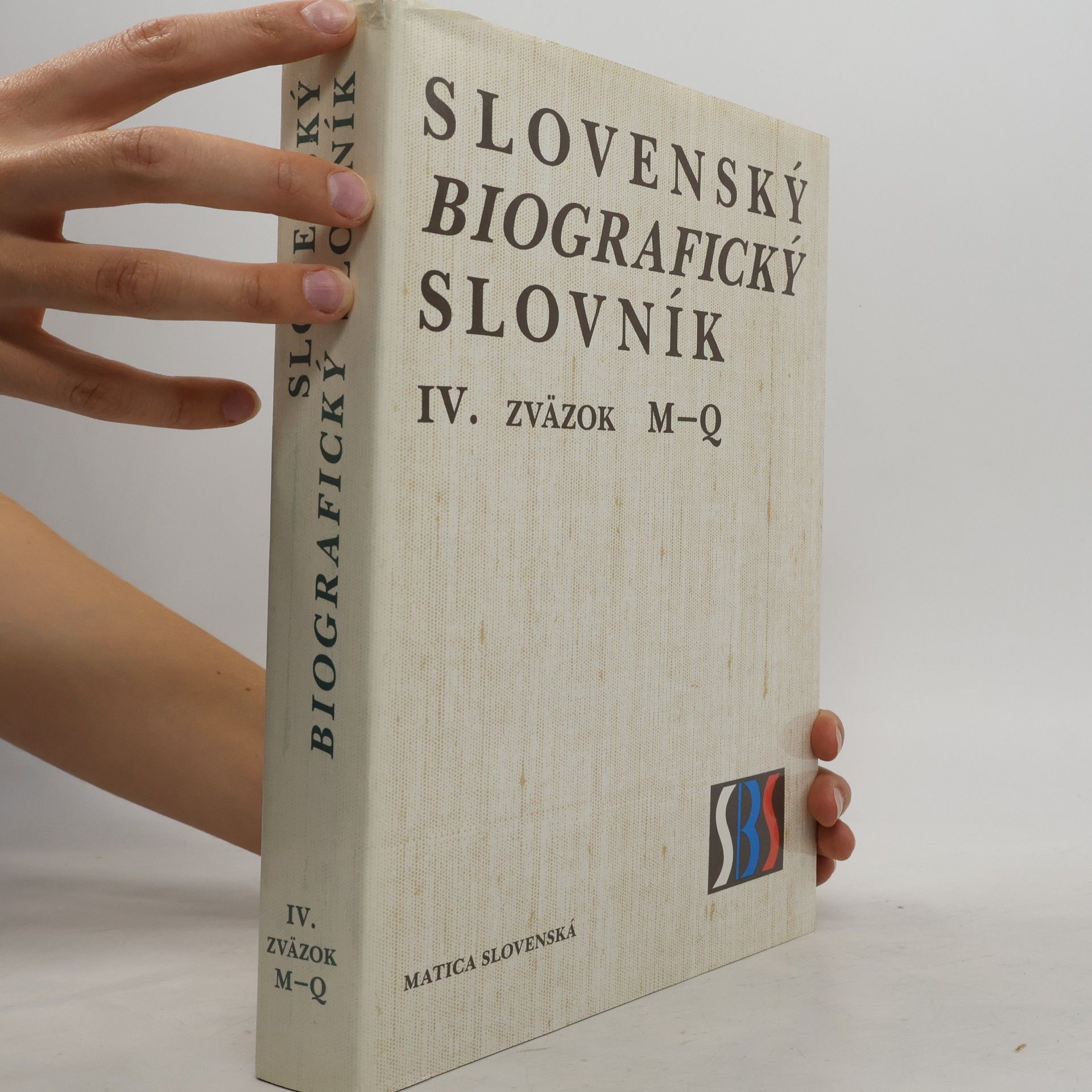 Kolektív autorov Slovenský biografický slovník IV. M – Q