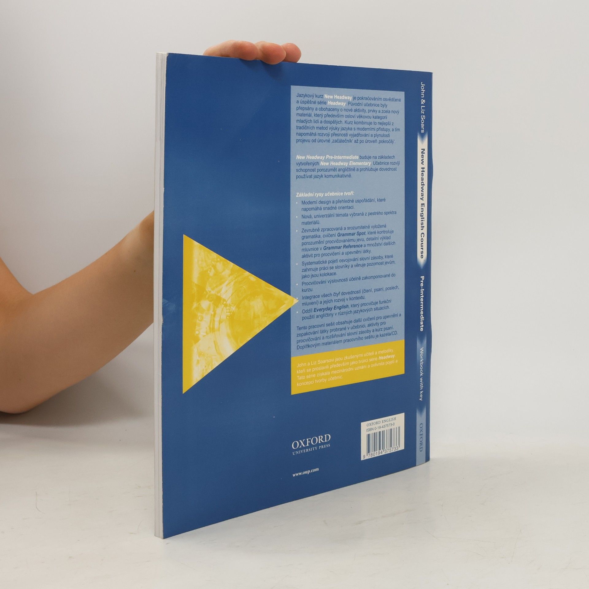 John Soars New Headway English course : pre-intermediate workbook with key