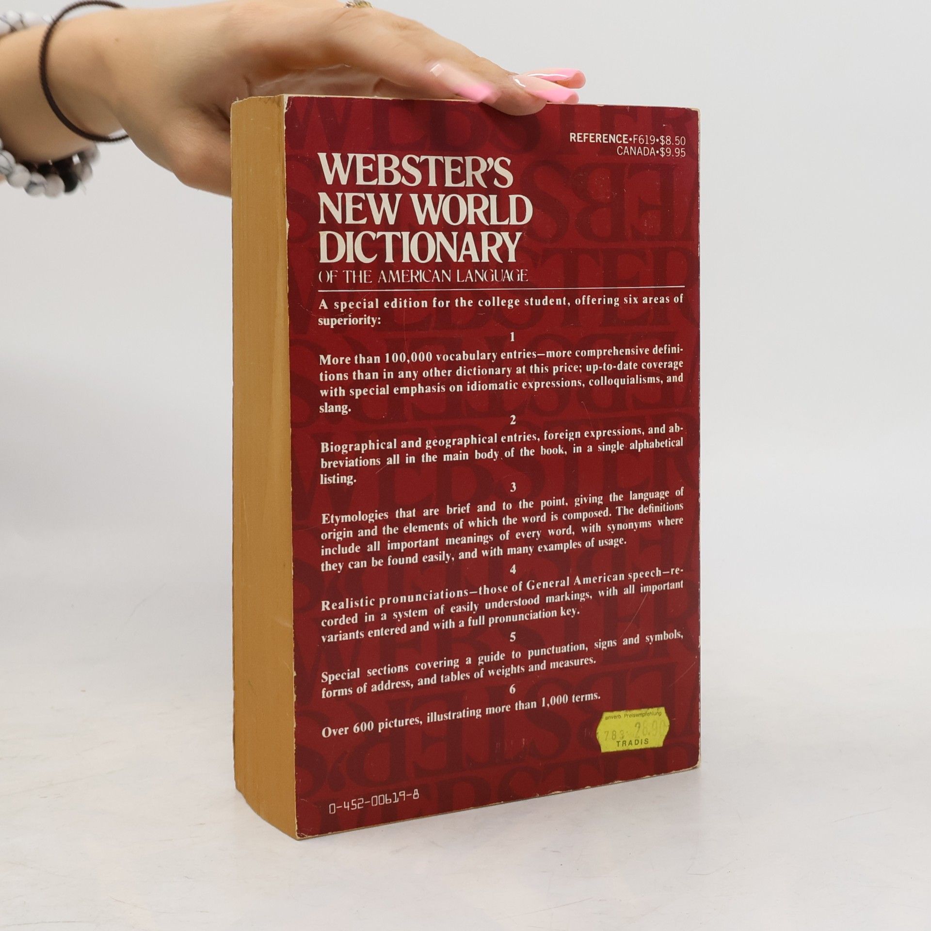 Dutton Books Webster's New World Dictionary: The 100,000 Entry Concise Edition of the American Language