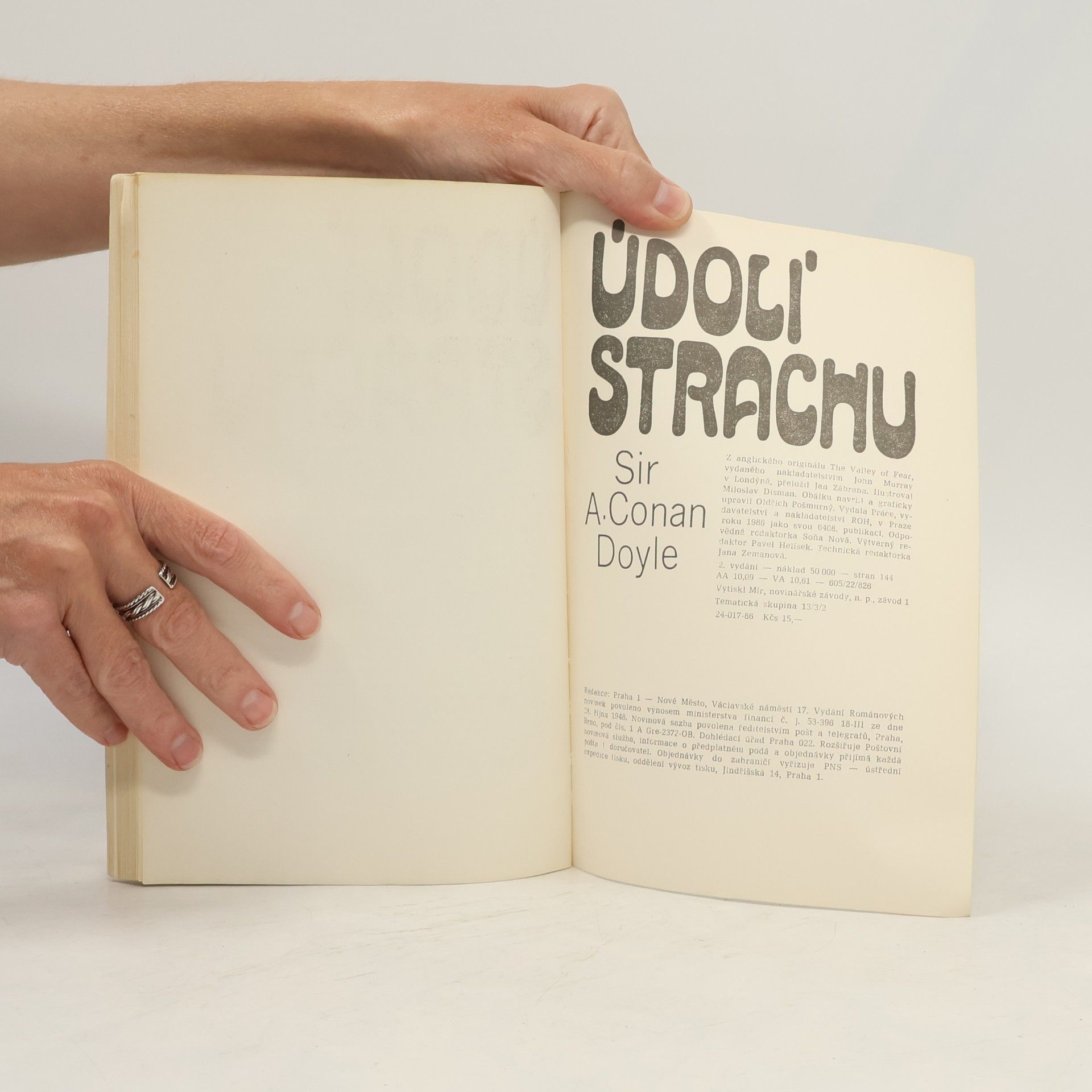 Arthur Conan Doyle Údolí strachu
