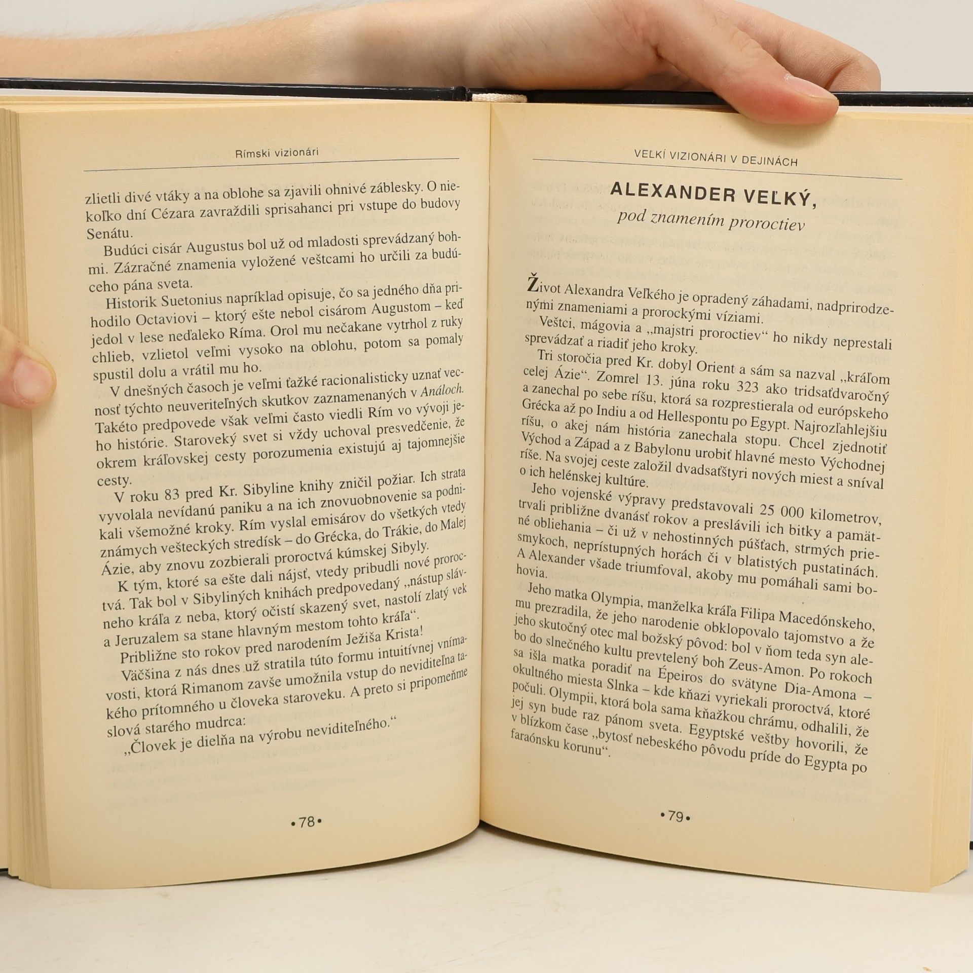 Various authors Veľkí vizionári v dejinách