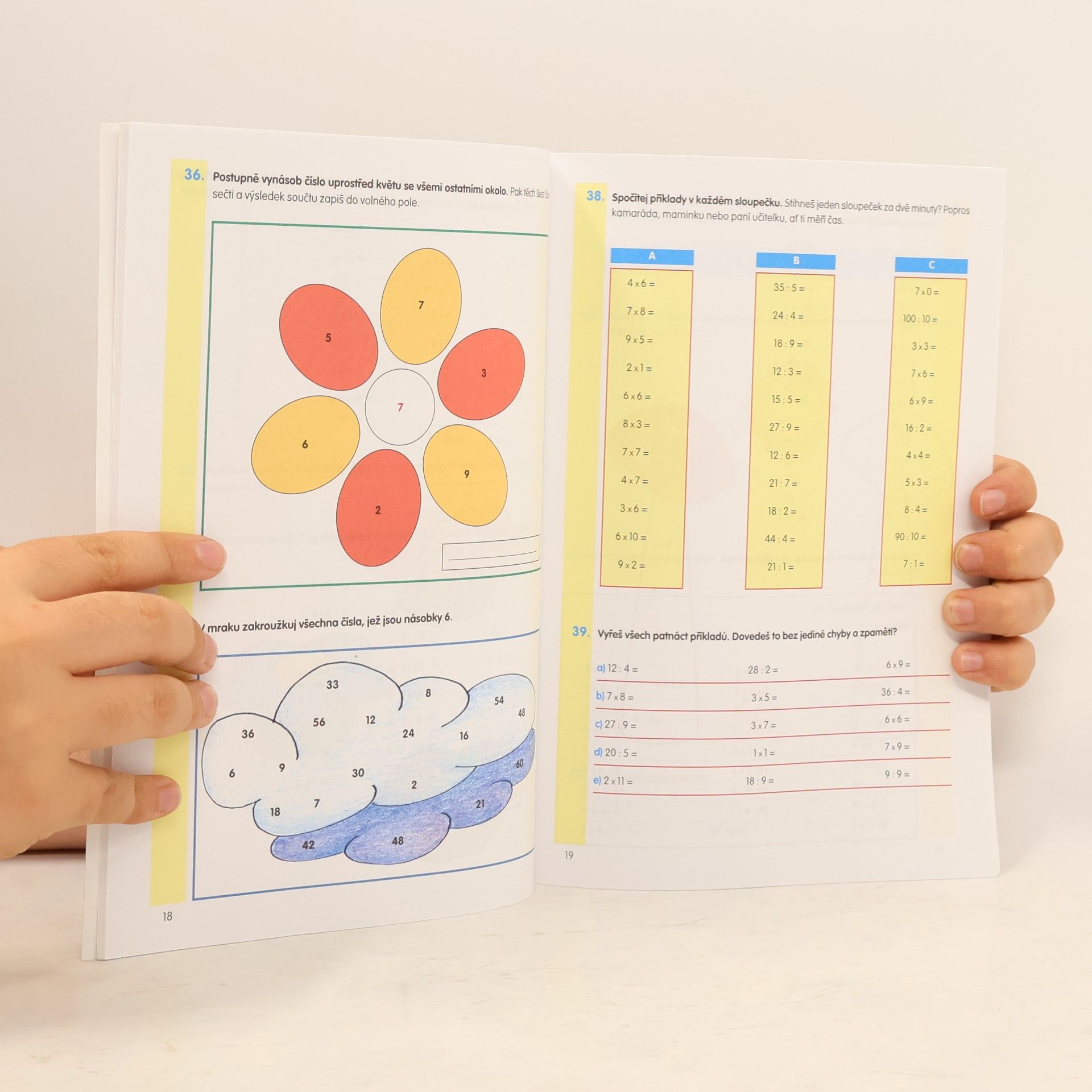Michaela Beck Matematika pro 3. třídu : domácí pracovní sešit : zábavné procvičování : sčítání a odčítání, násobení a dělení, geometrie, slovní úlohy