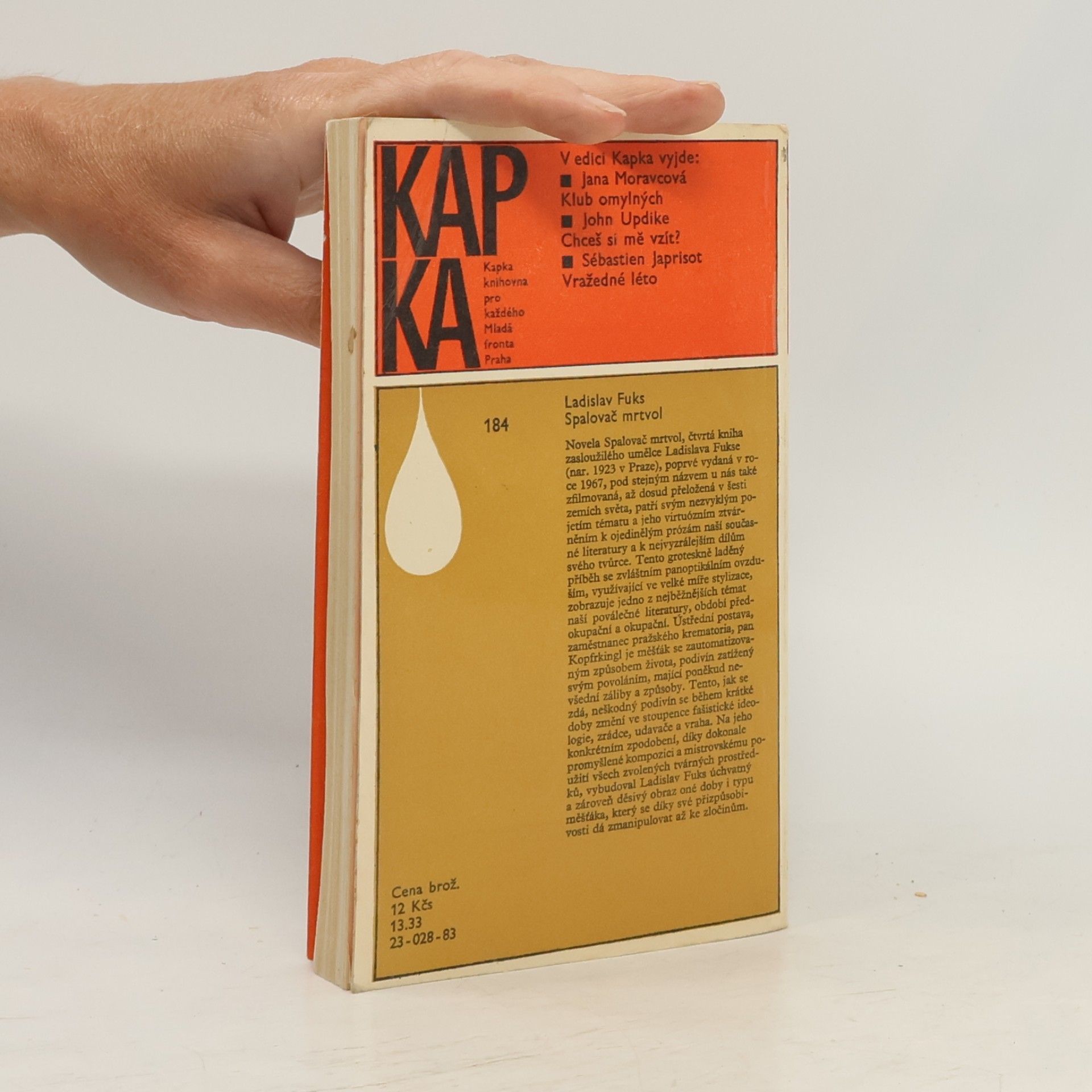Ladislav Fuks Spalovač mrtvol