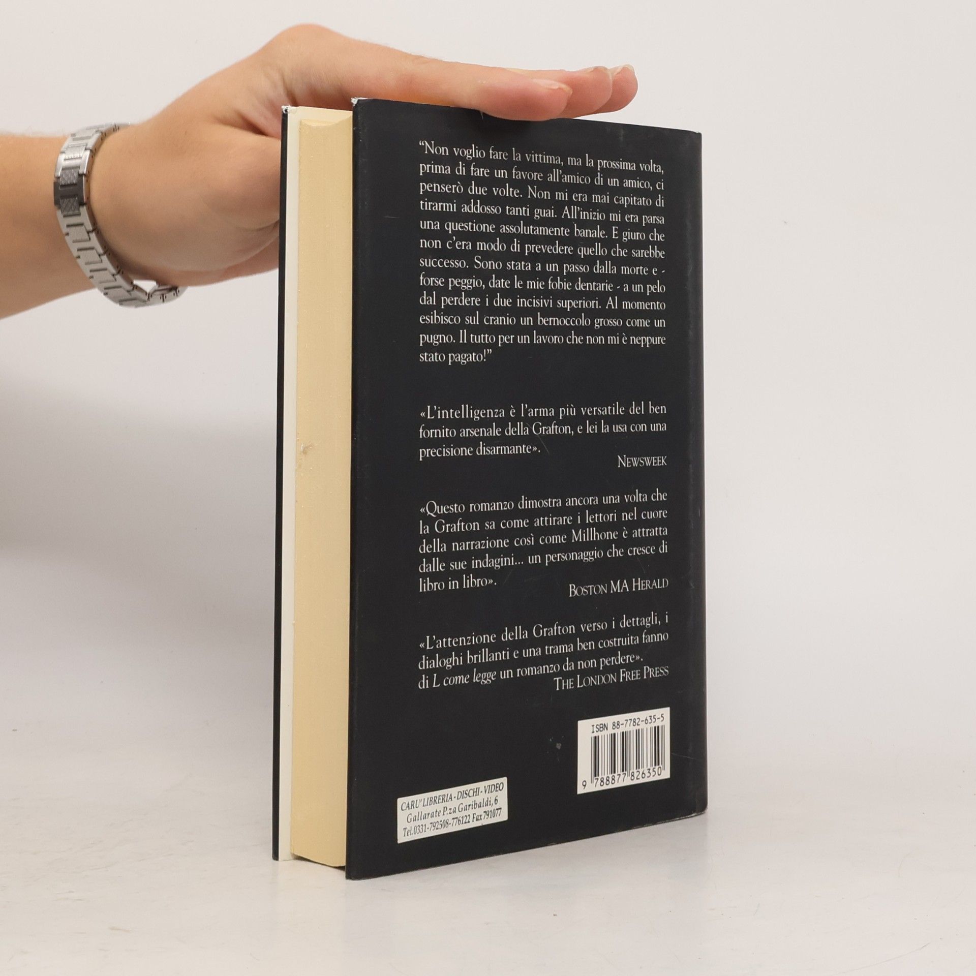 Sue Grafton L come legge
