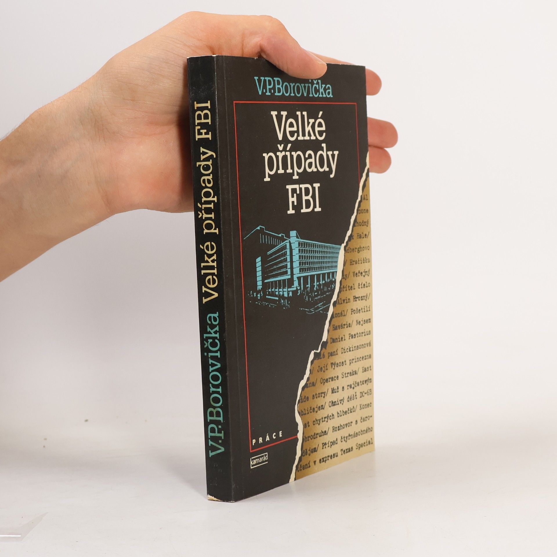 Václav Pavel Borovička Velké případy FBI