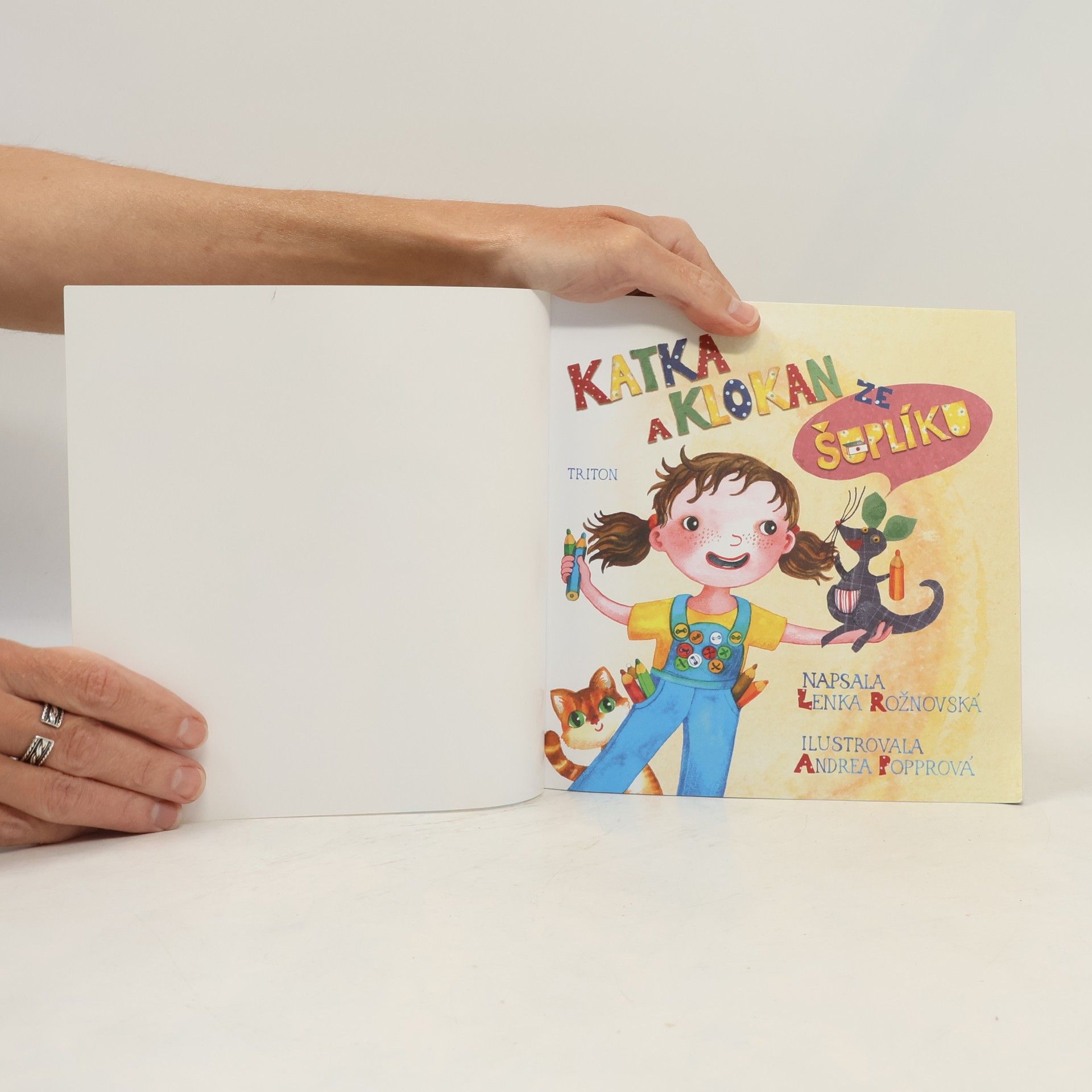 Lenka Rožnovská Katka a klokan ze šuplíku