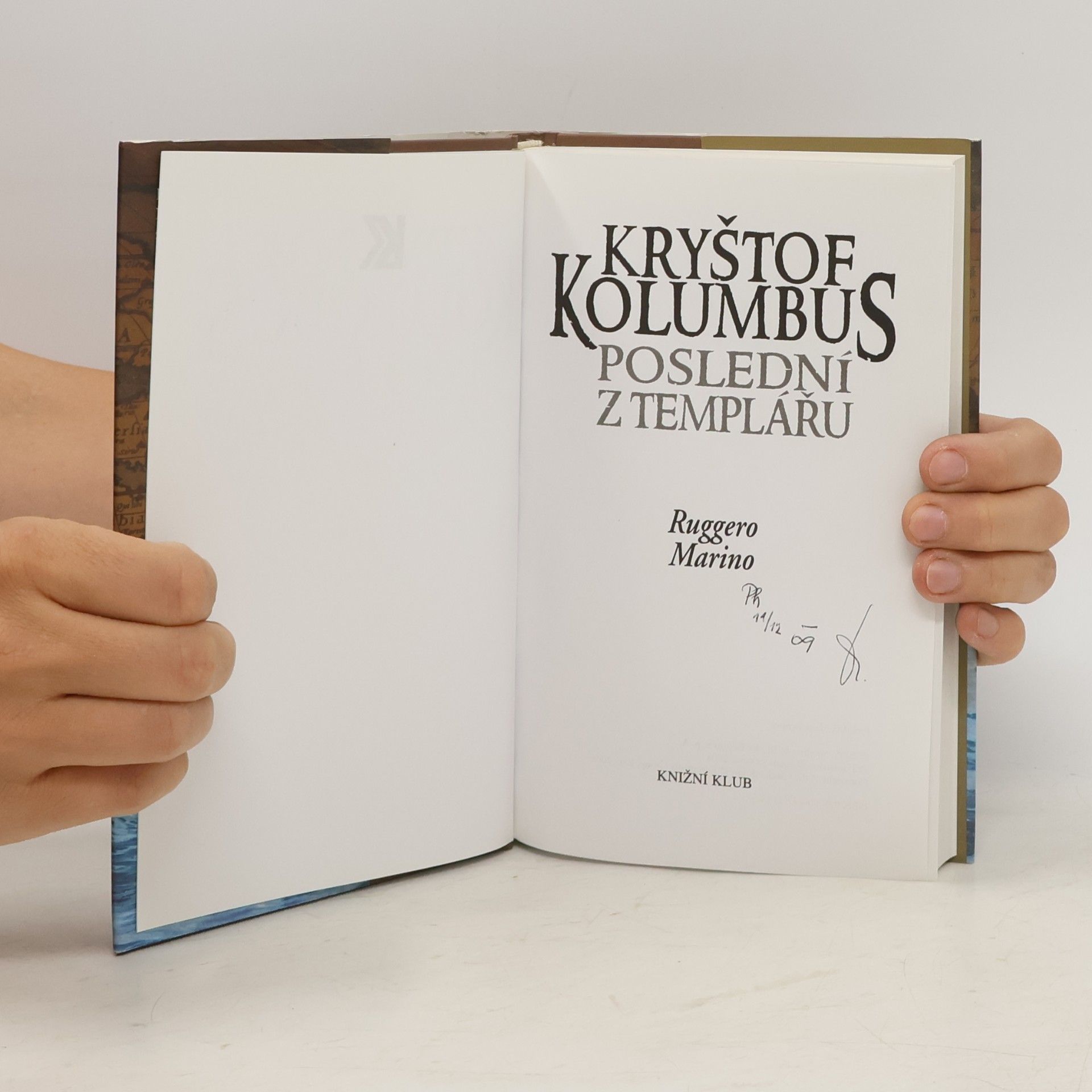 Ruggero Marino Kryštof Kolumbus. Poslední z templářů