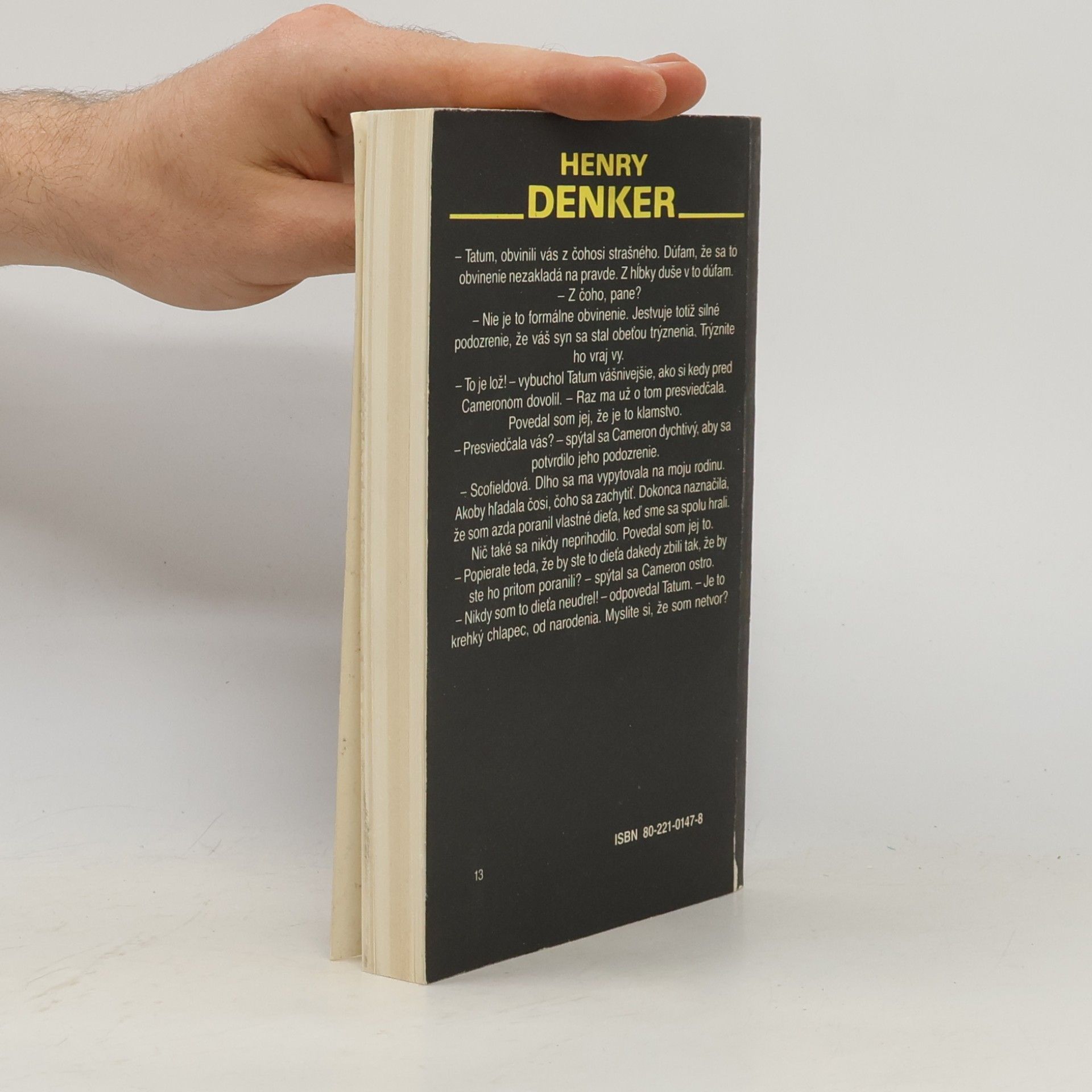Henry Denker Diagnóza doktorky Scofieldovej