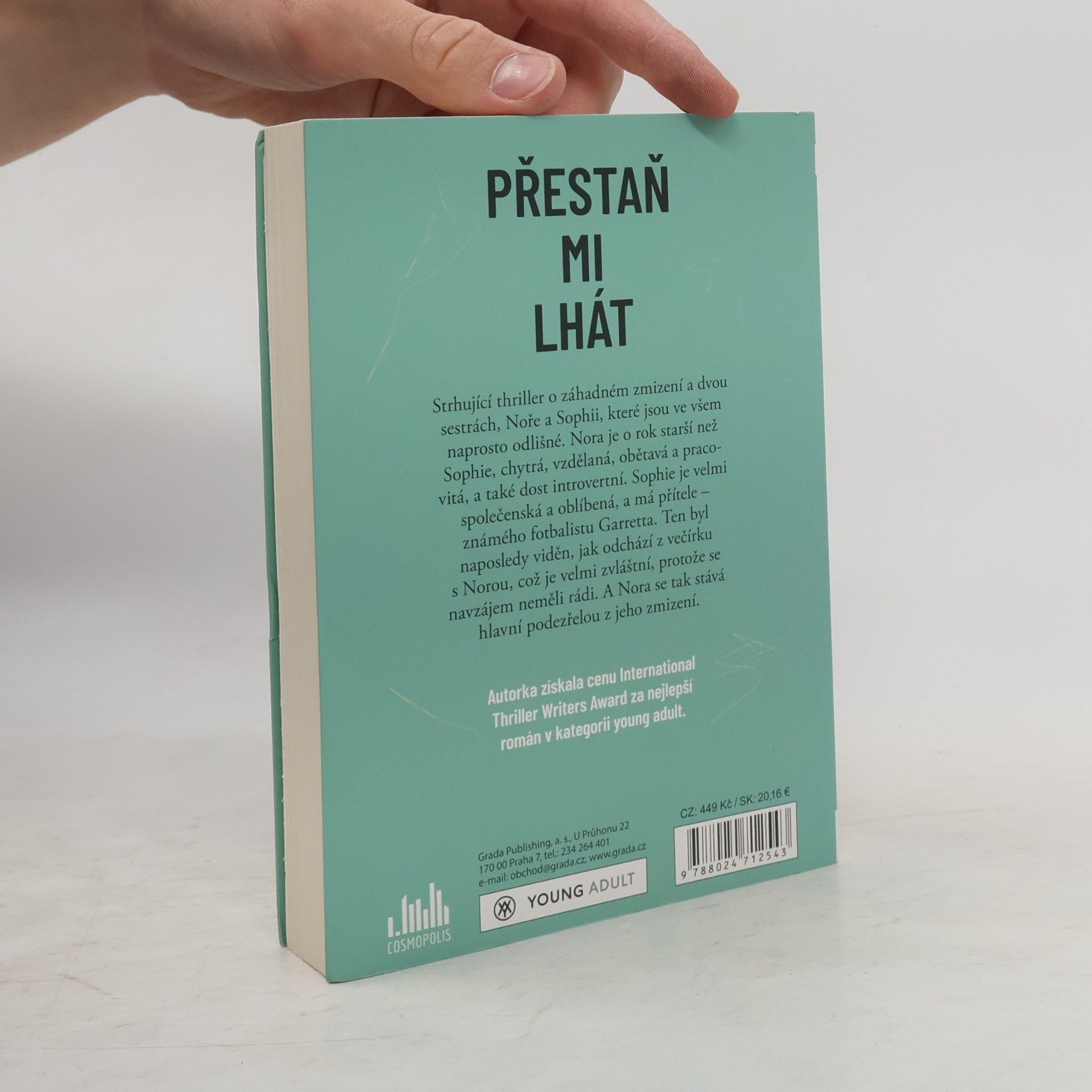 Andrea Contos Přestaň mi lhát