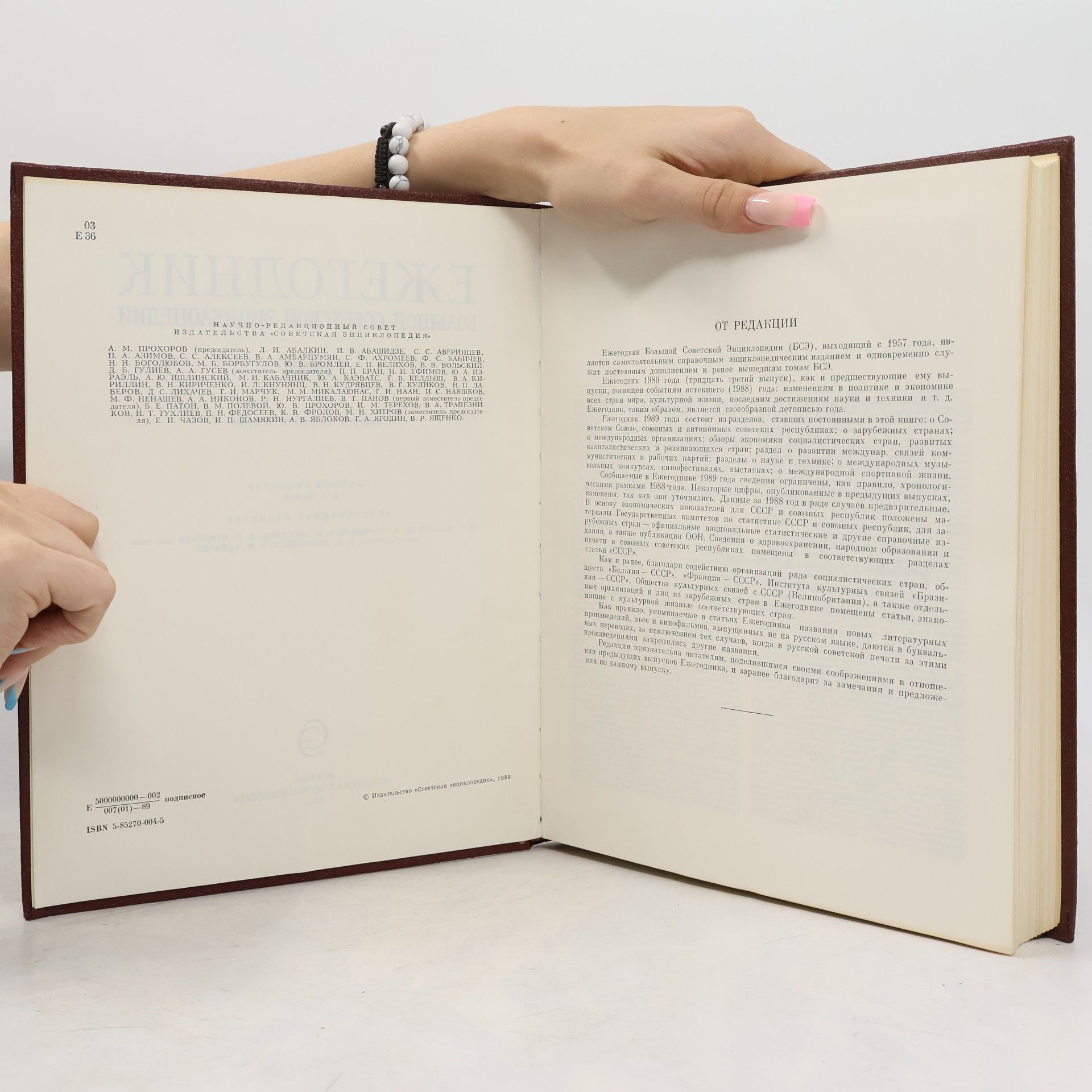 Autorenkollektiv Ежегодник 1989