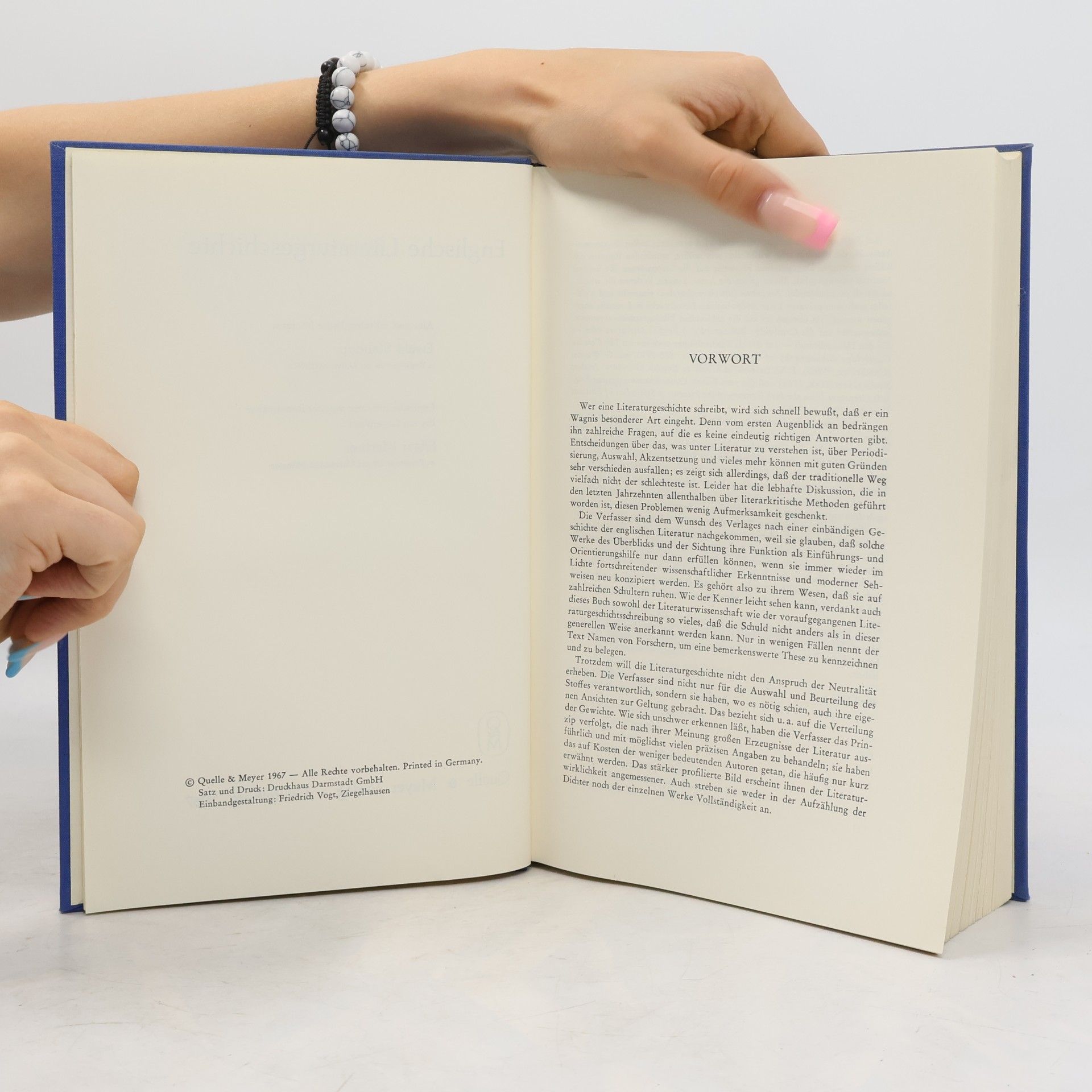 Ewald Standop Englische Literaturgeschichte