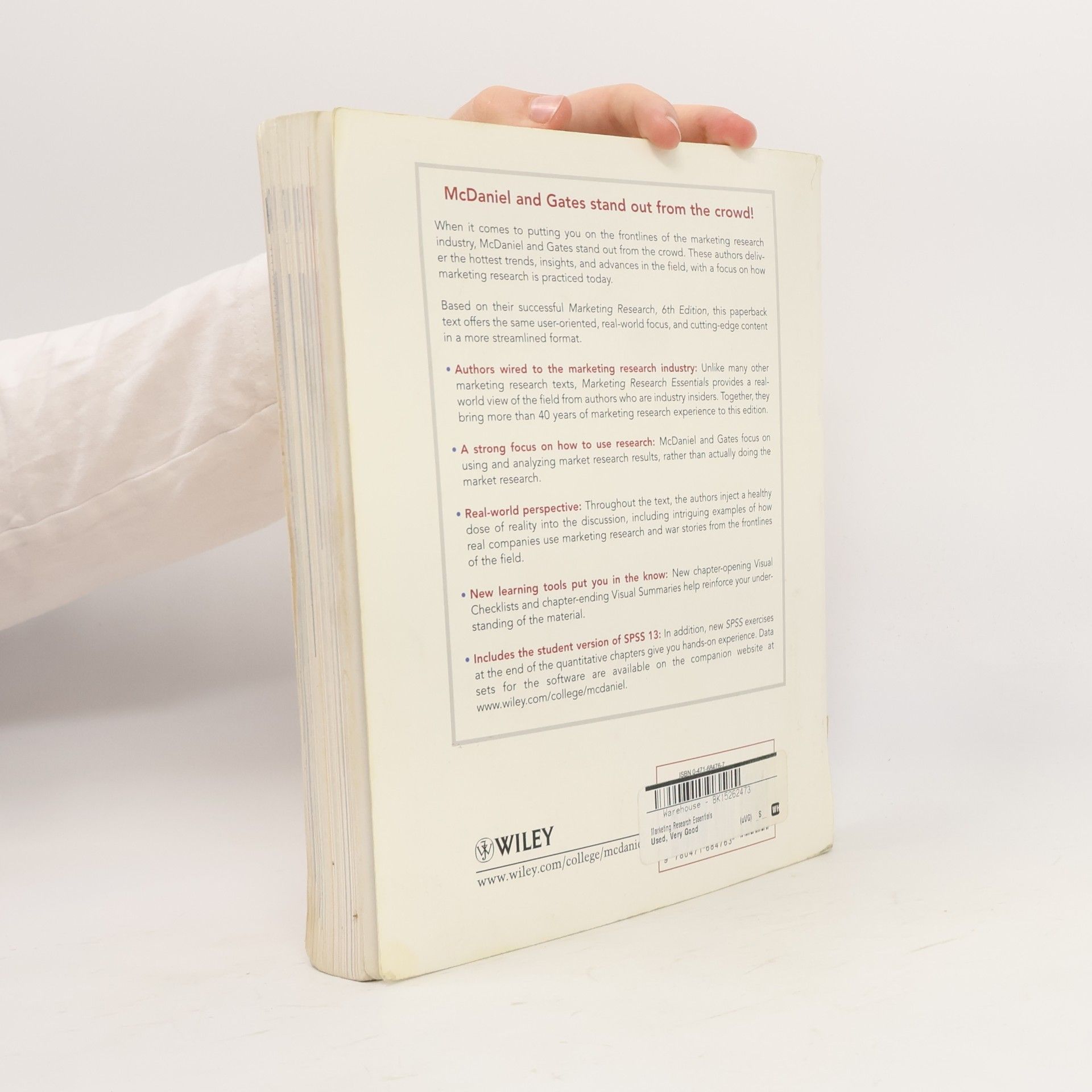 Carl D. McDaniel Marketing Research Essentials - Fifth Edition