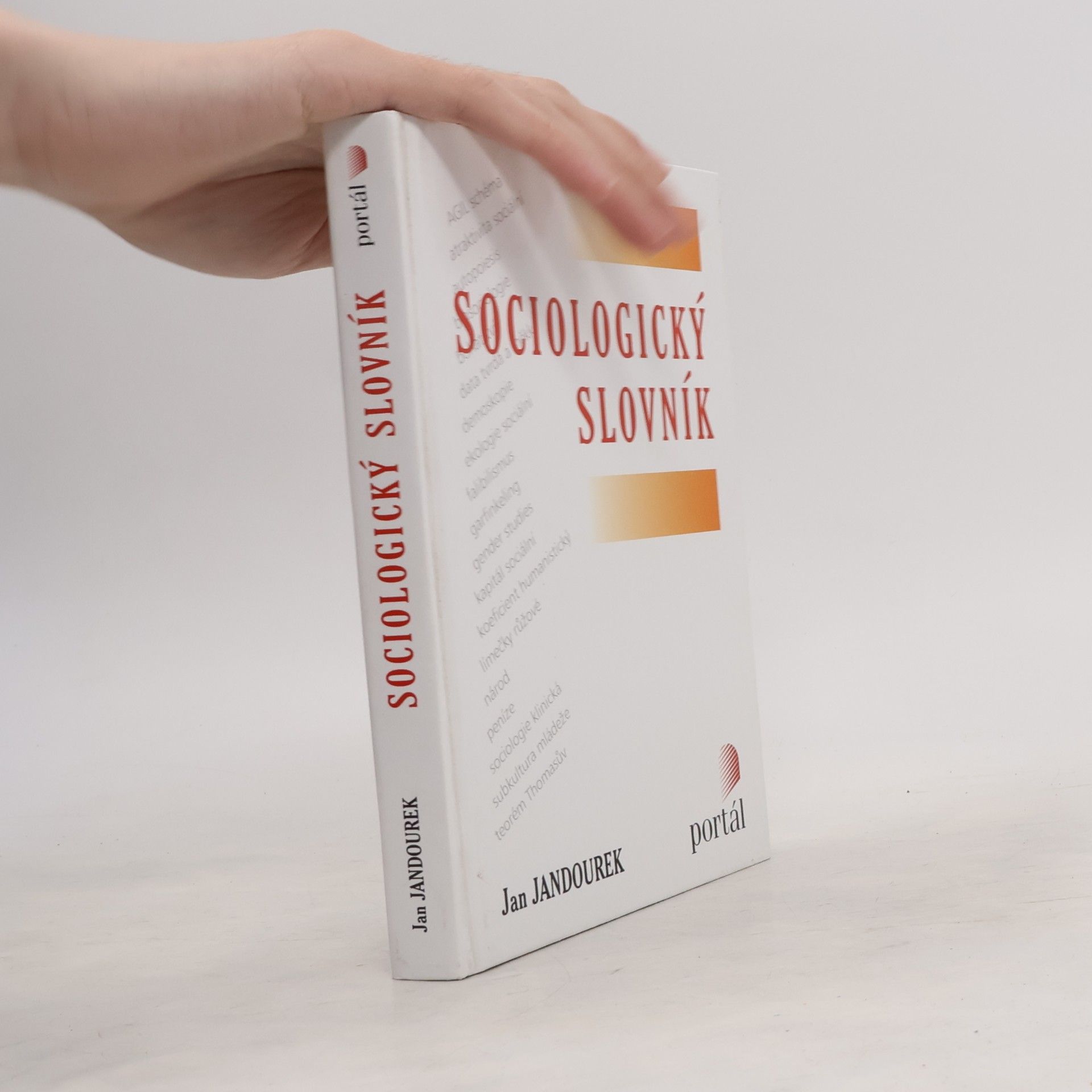 Jan Jandourek Sociologický slovník