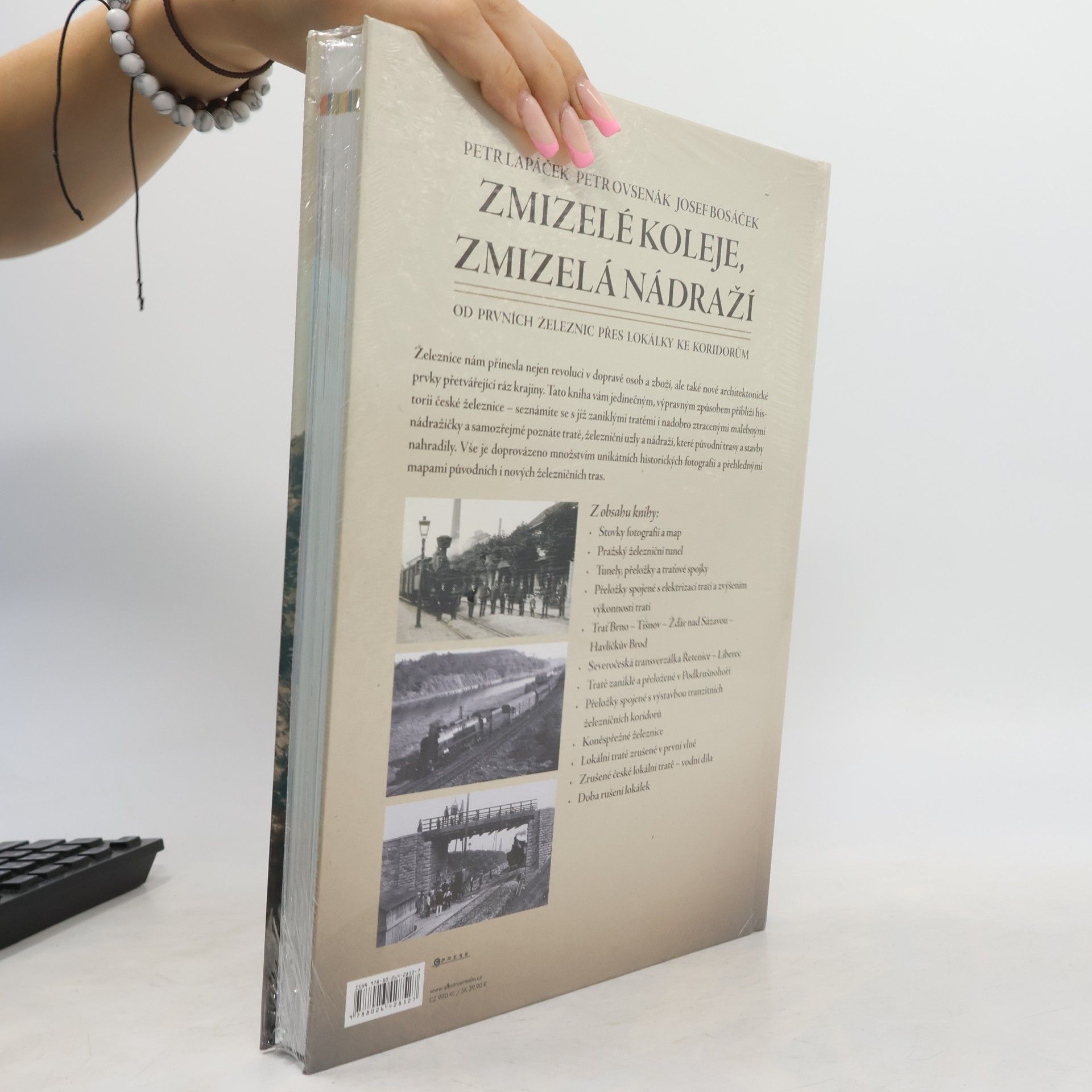 Petr Lapáček Zmizelé koleje, zmizelá nádraží