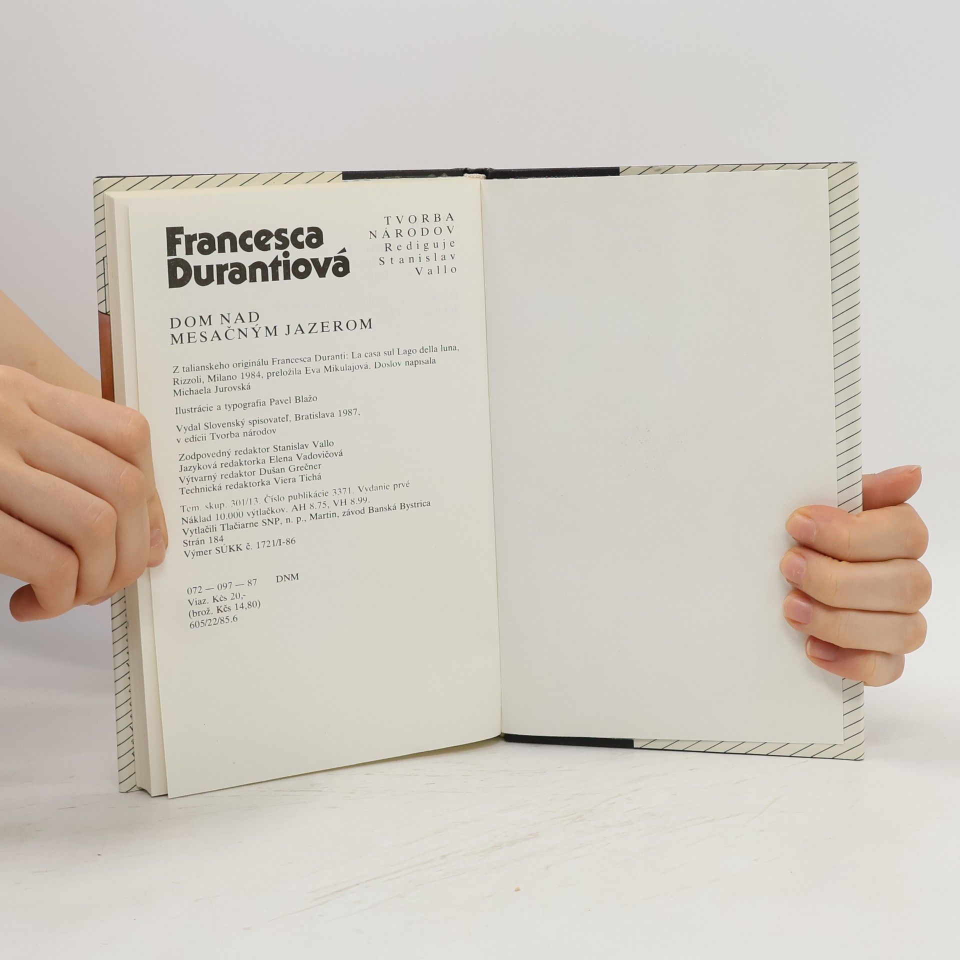 Francesca Duranti Dom nad Mesačným jazerom