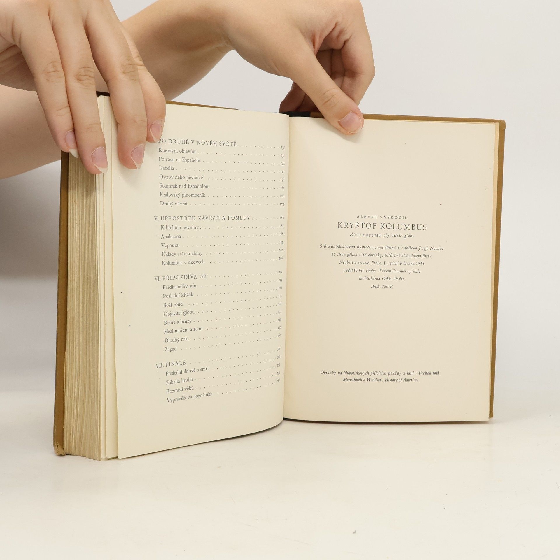 Albert Vyskočil Kryštof Kolumbus