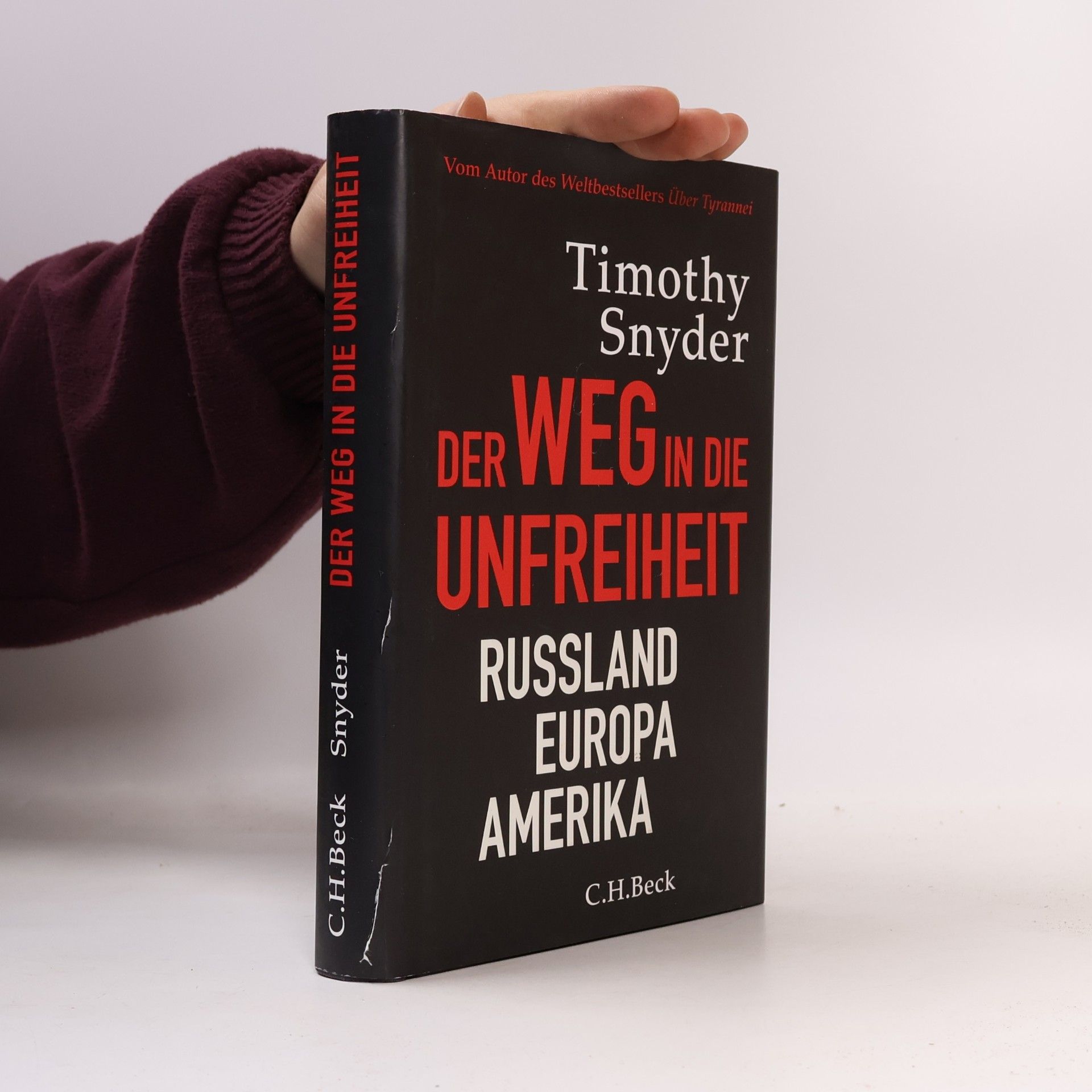 Timothy Snyder Der Weg in die Unfreiheit