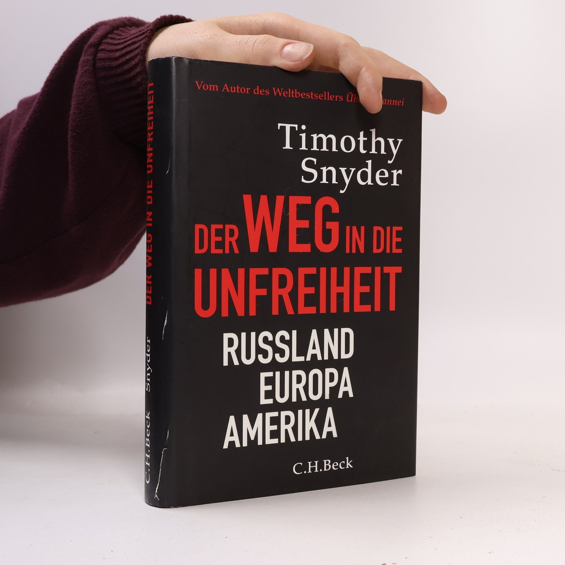 Timothy Snyder Der Weg in die Unfreiheit