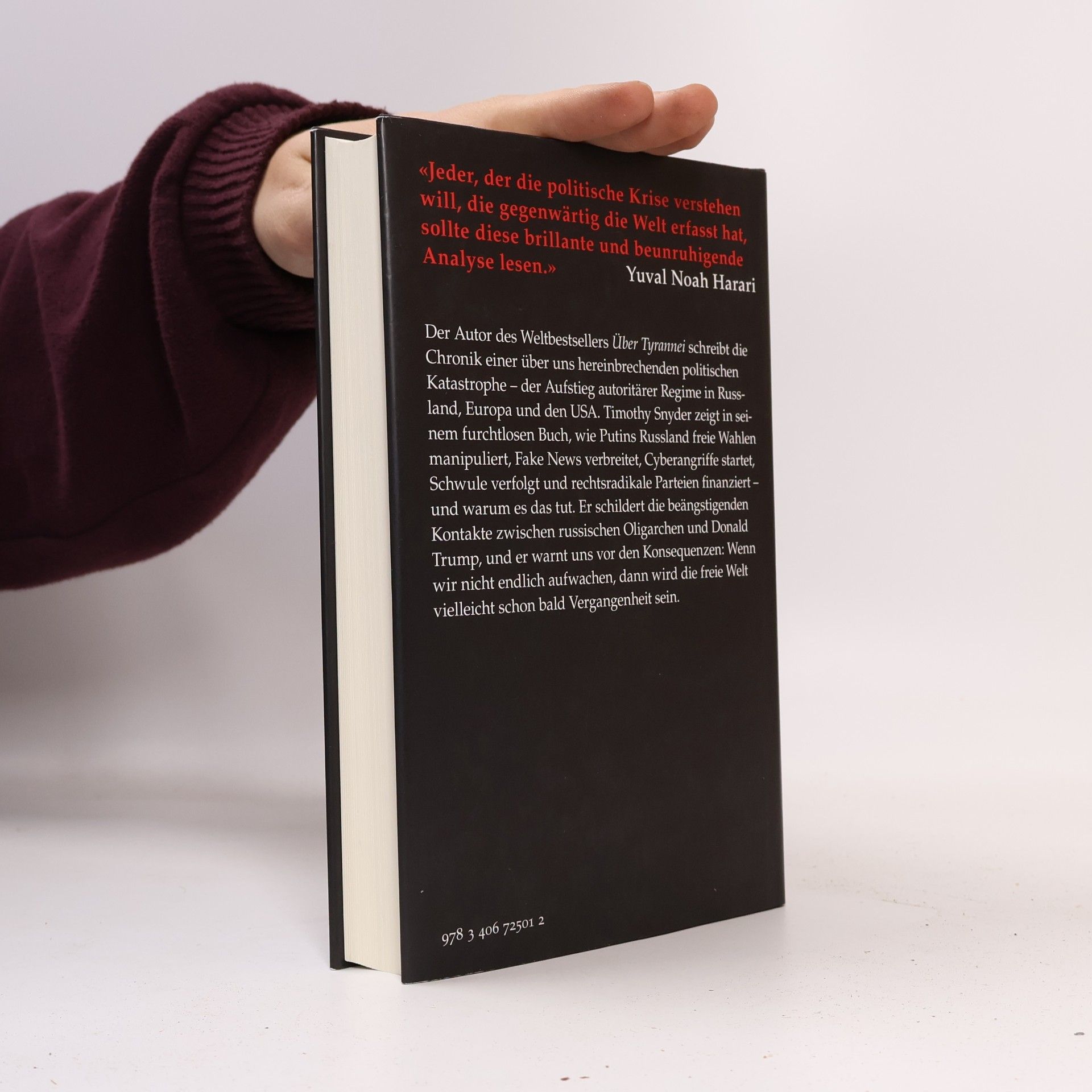 Timothy Snyder Der Weg in die Unfreiheit