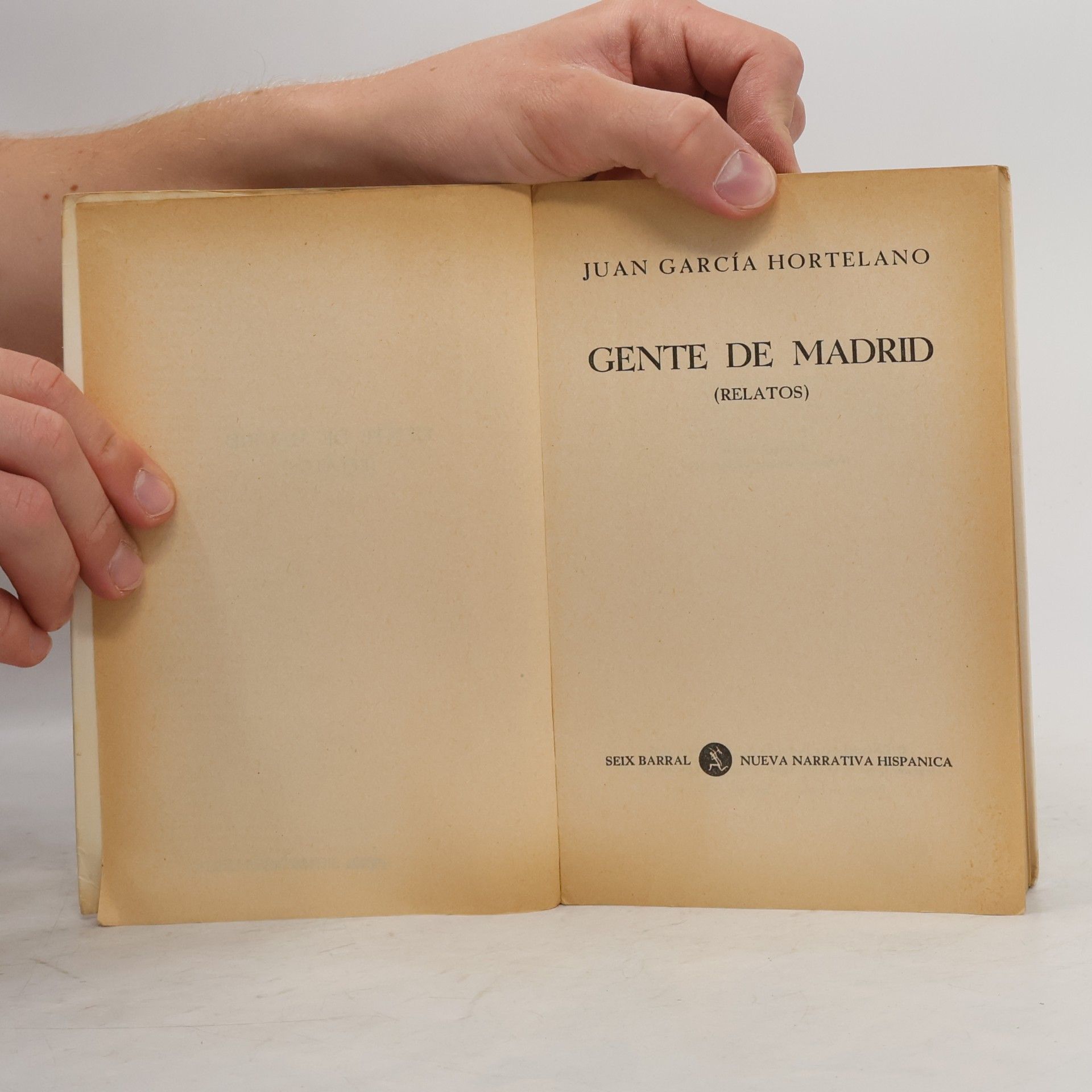 Juan García Hortelano Gente de Madrid