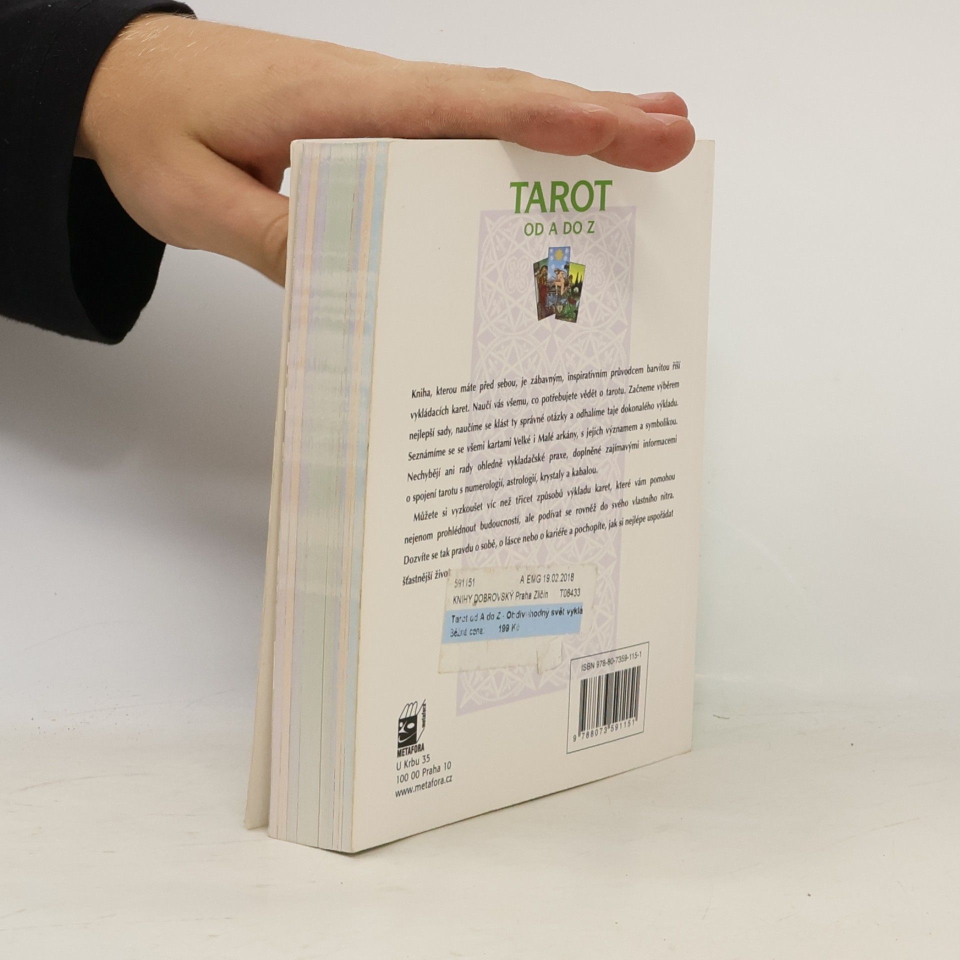 Sarah Bartlett Tarot od A do Z: Obdivuhodný svět vykládacích karet a jejich významů
