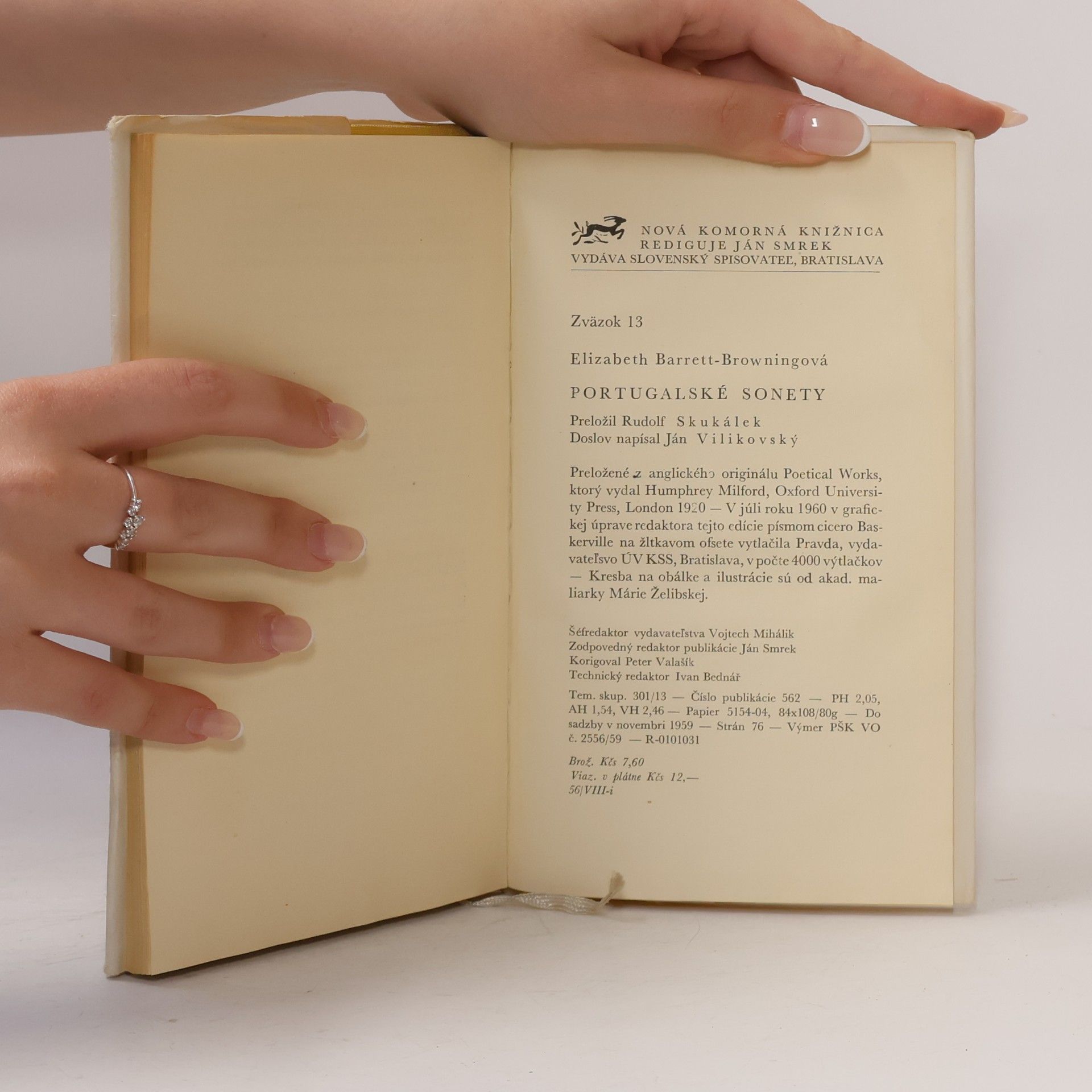 Elizabeth Barrett Browning Portugalské sonety