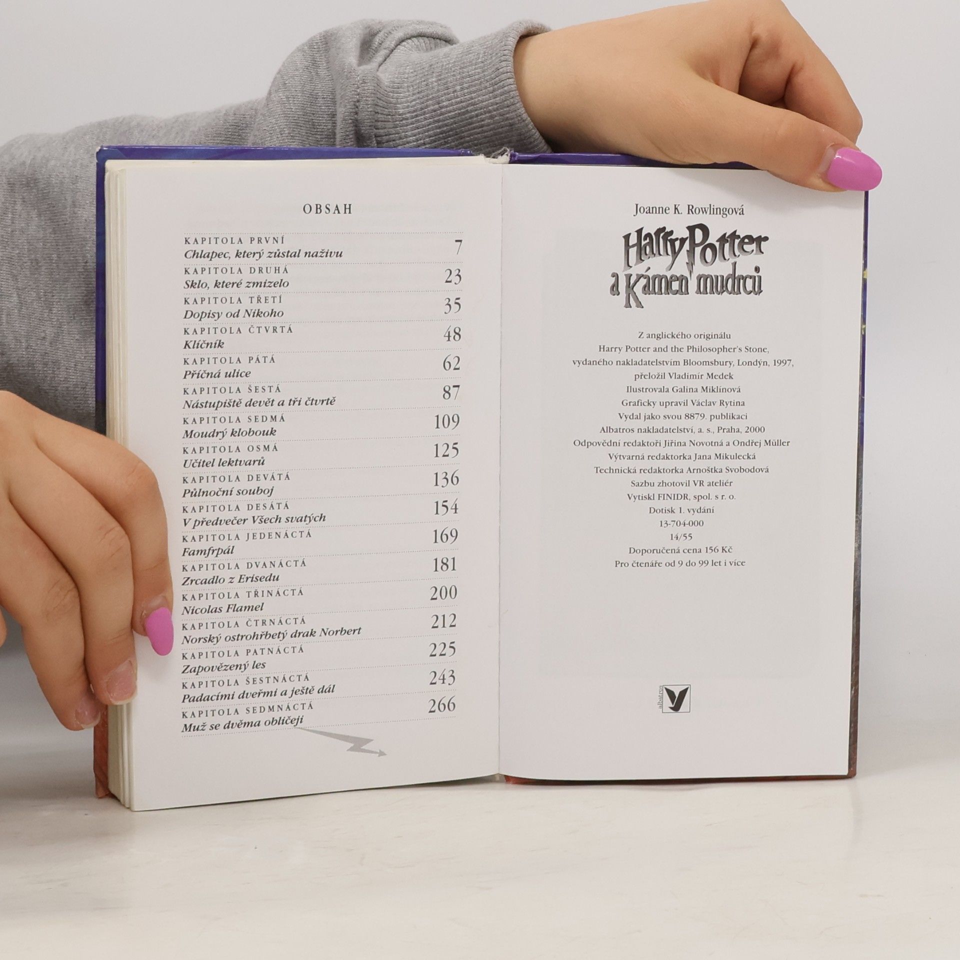 Joanne K. Rowlingová Harry Potter a kámen mudrců
