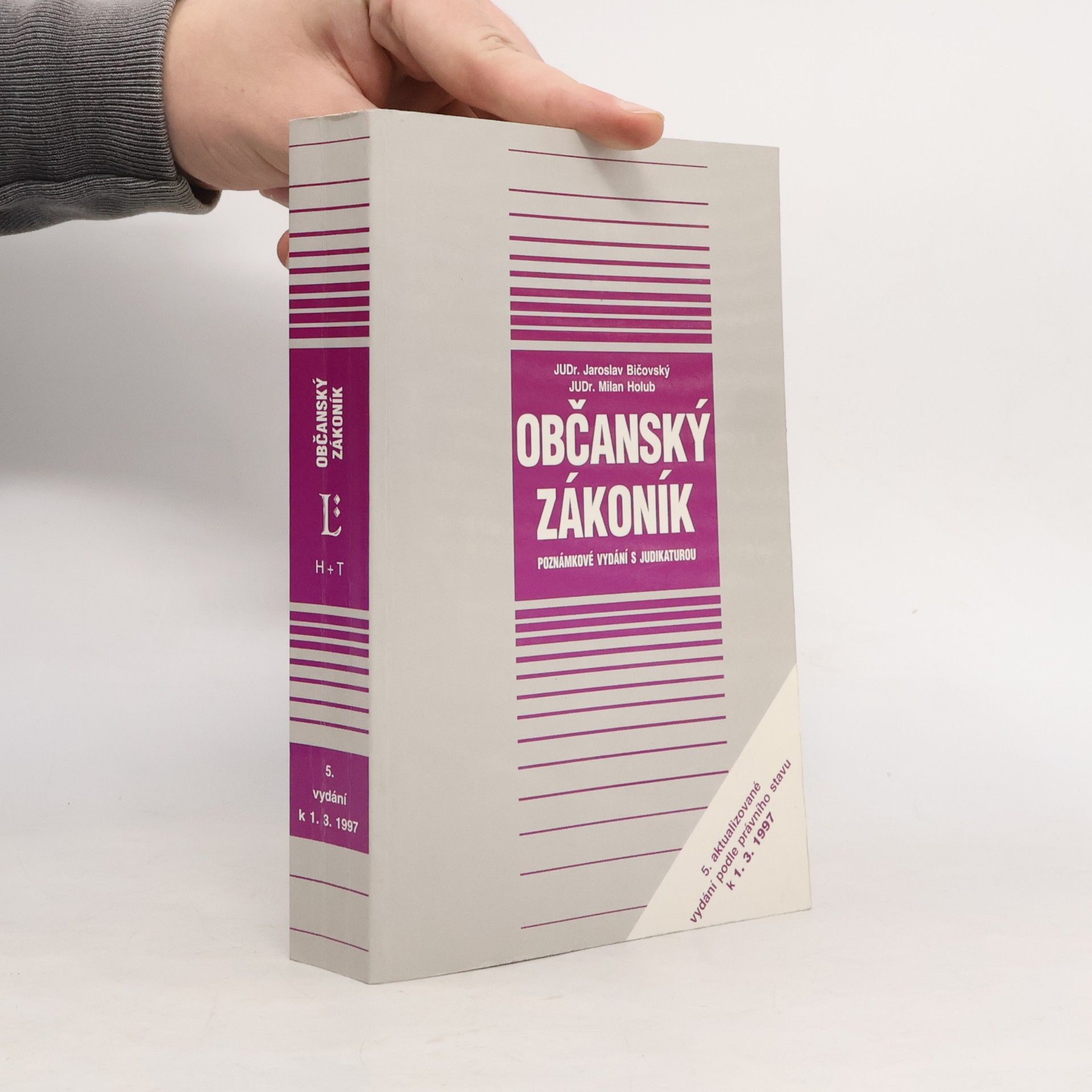Občanský zákoník. Poznámkové vydání s judikaturou
