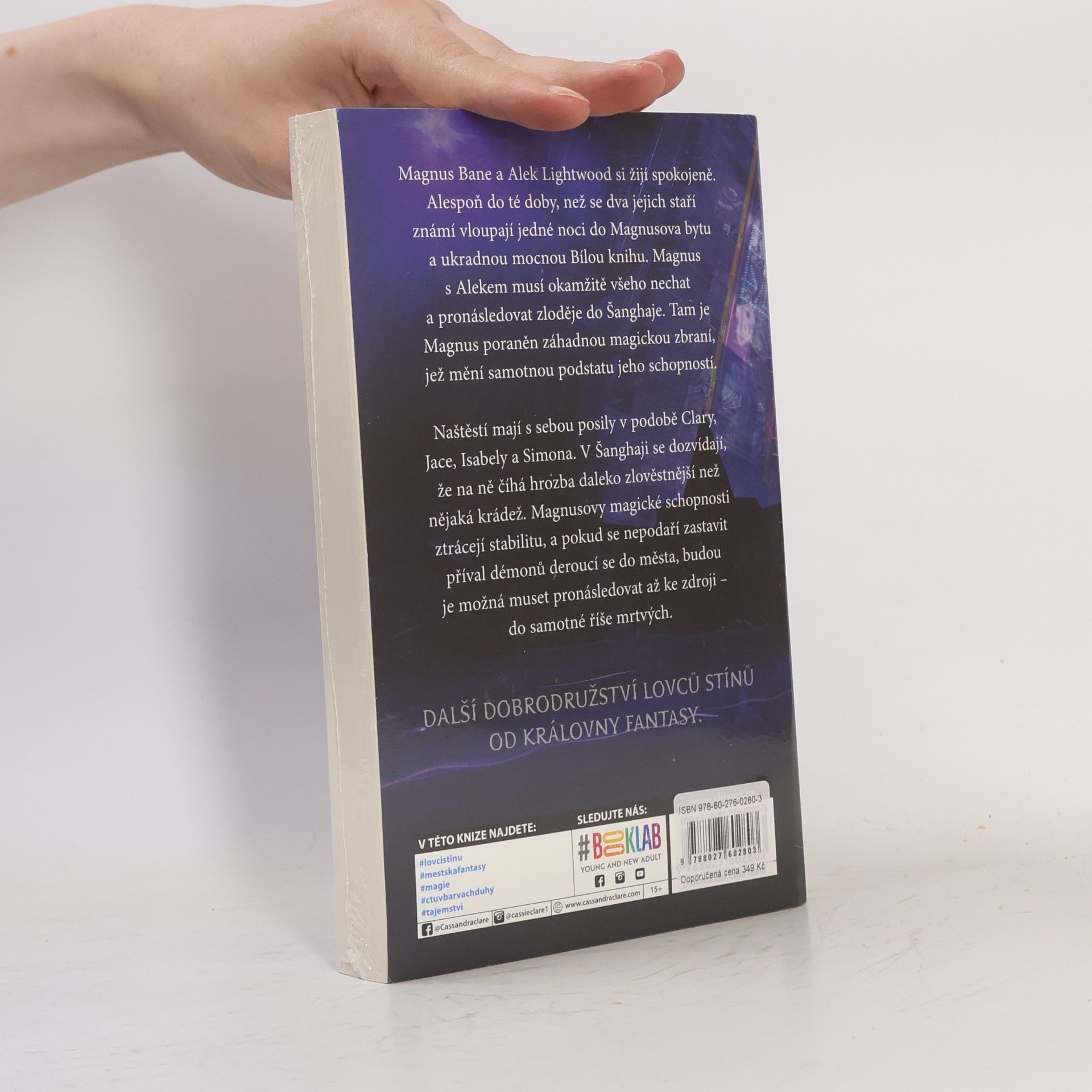Cassandra Clare Nejstarší kletby. Kniha druhá, Ztracená Bílá kniha