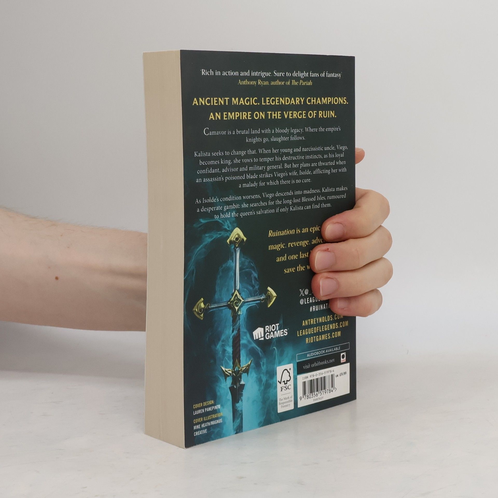 Anthony Reynolds Ruination: A League of Legends Novel