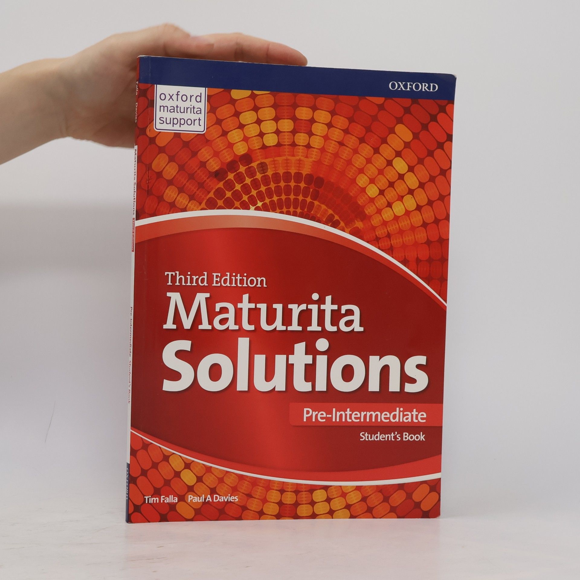 Tim Falla Maturita solutions : third edition. Pre-intermediate. Student's book