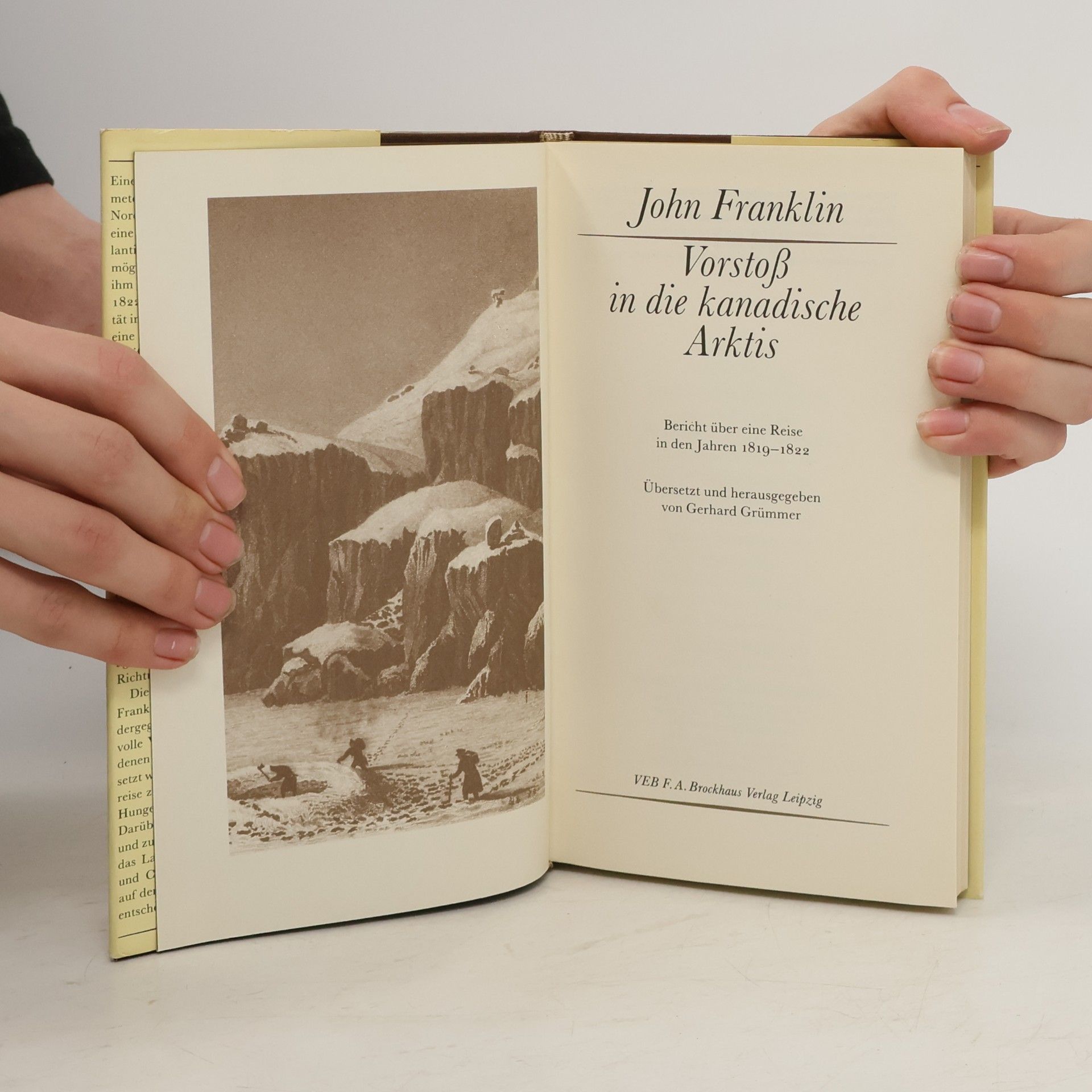 John Franklin Vorstoss in die kanadische Arktis