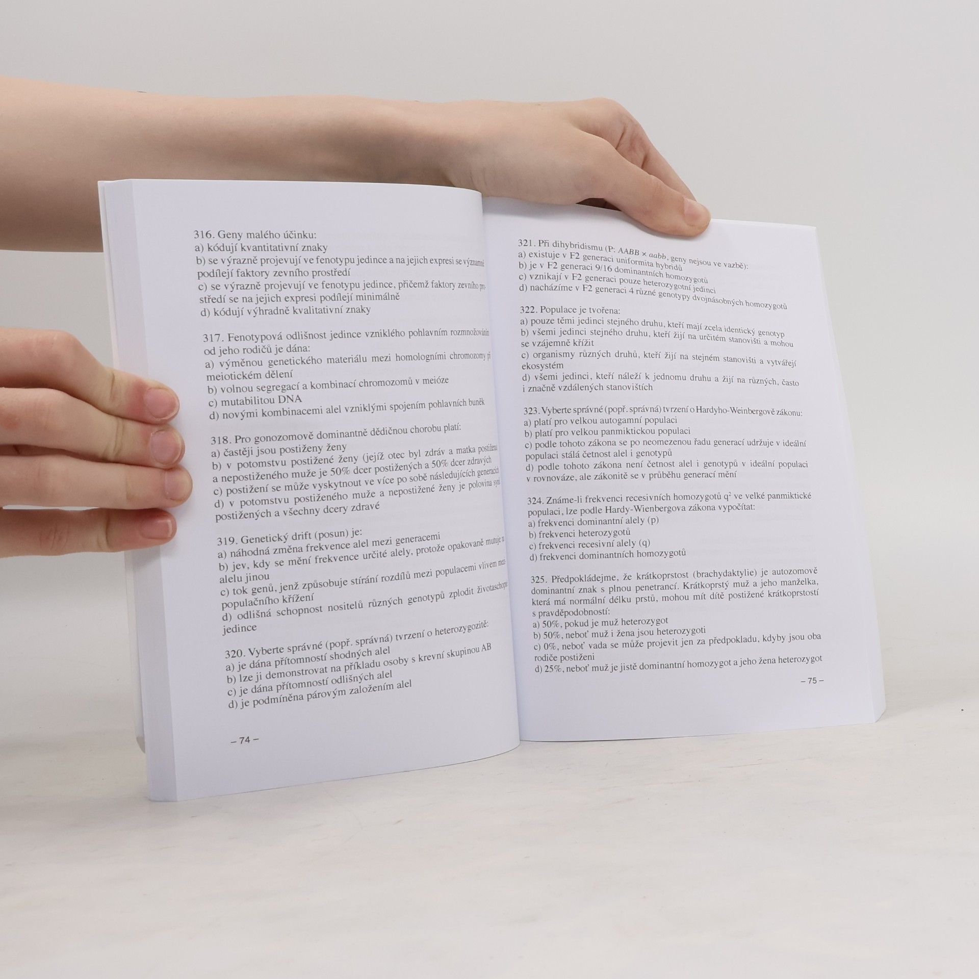 Kolektiv autorů Modelové otázky z biologie pro přijímací zkoušky