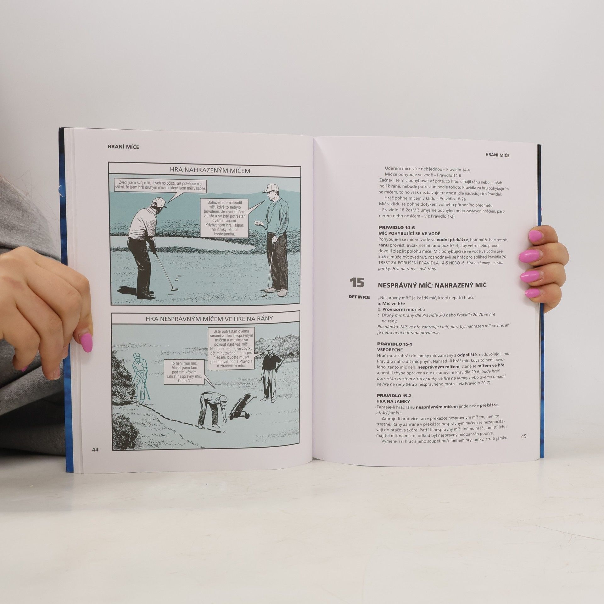 Autorenkollektiv Ilustrovaná pravidla golfu