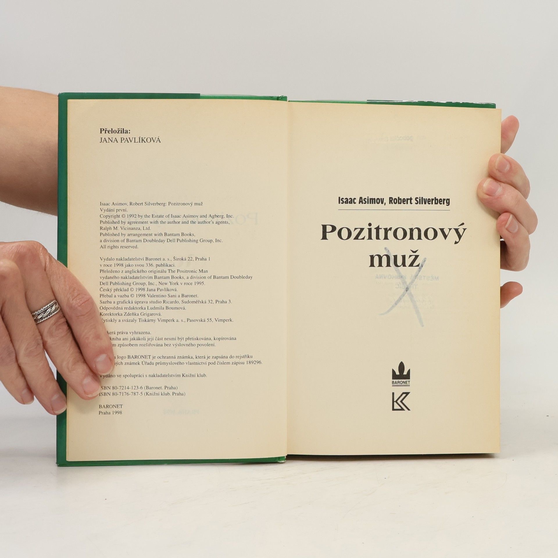 Isaac Asimov Pozitronový muž