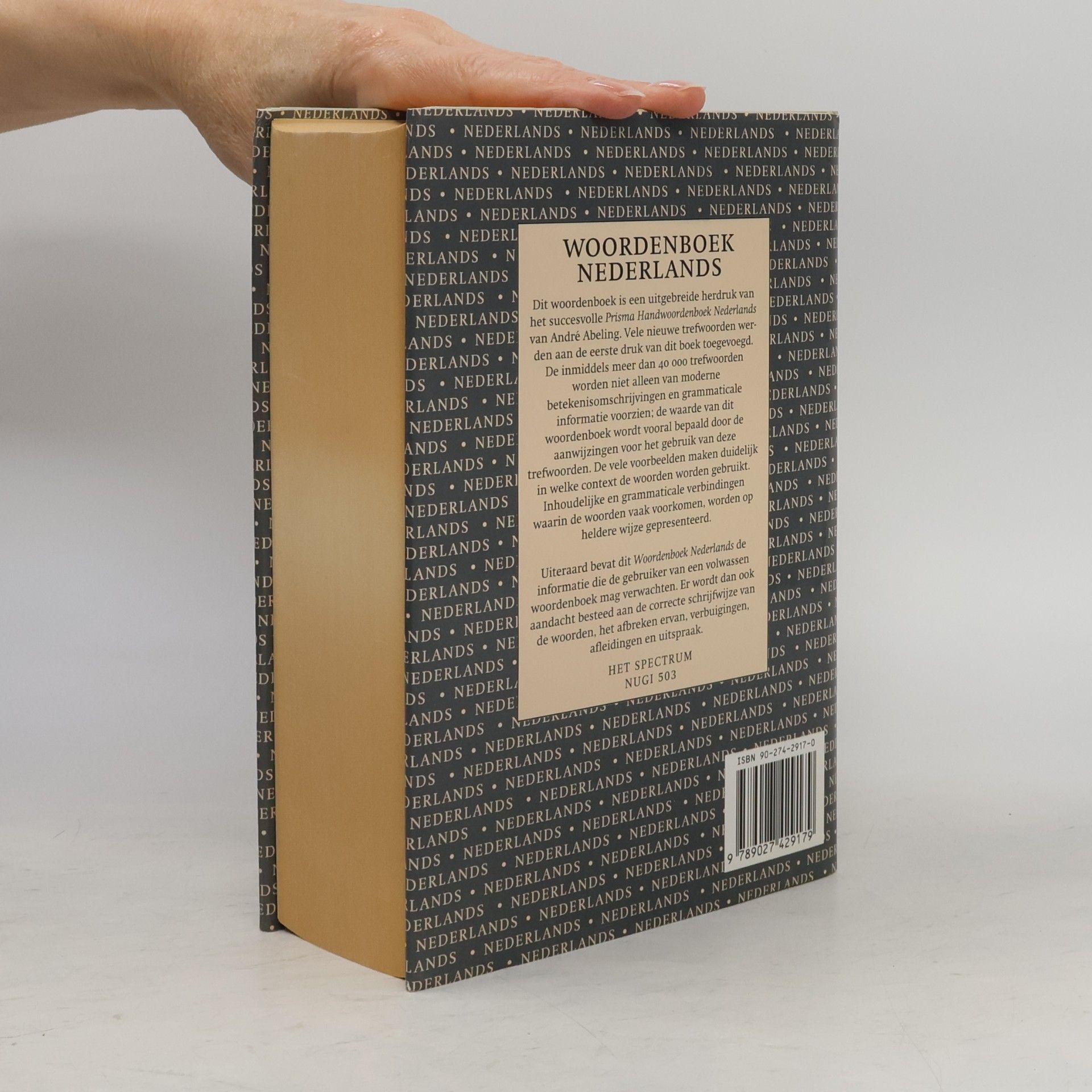 André Abeling Spectrum Woordenboek Nederlands