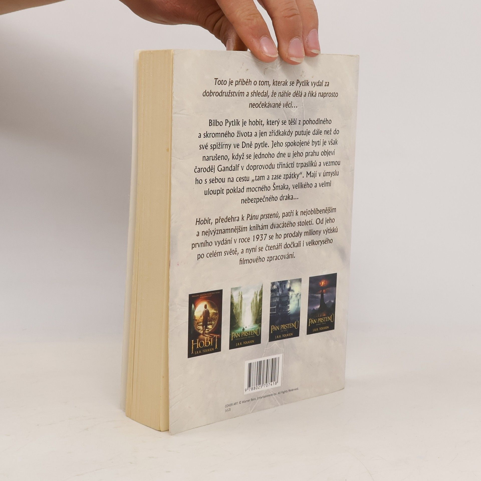 J. R. R. Tolkien Hobit, aneb, Cesta tam a zase zpátky