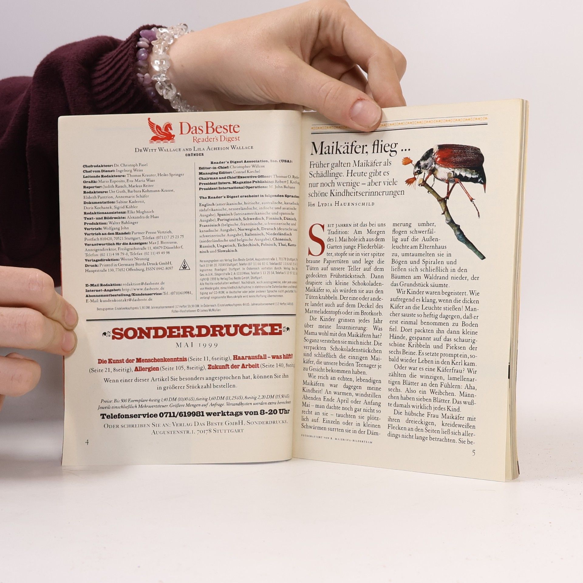Various authors Das Beste aus Reader's Digest 1999