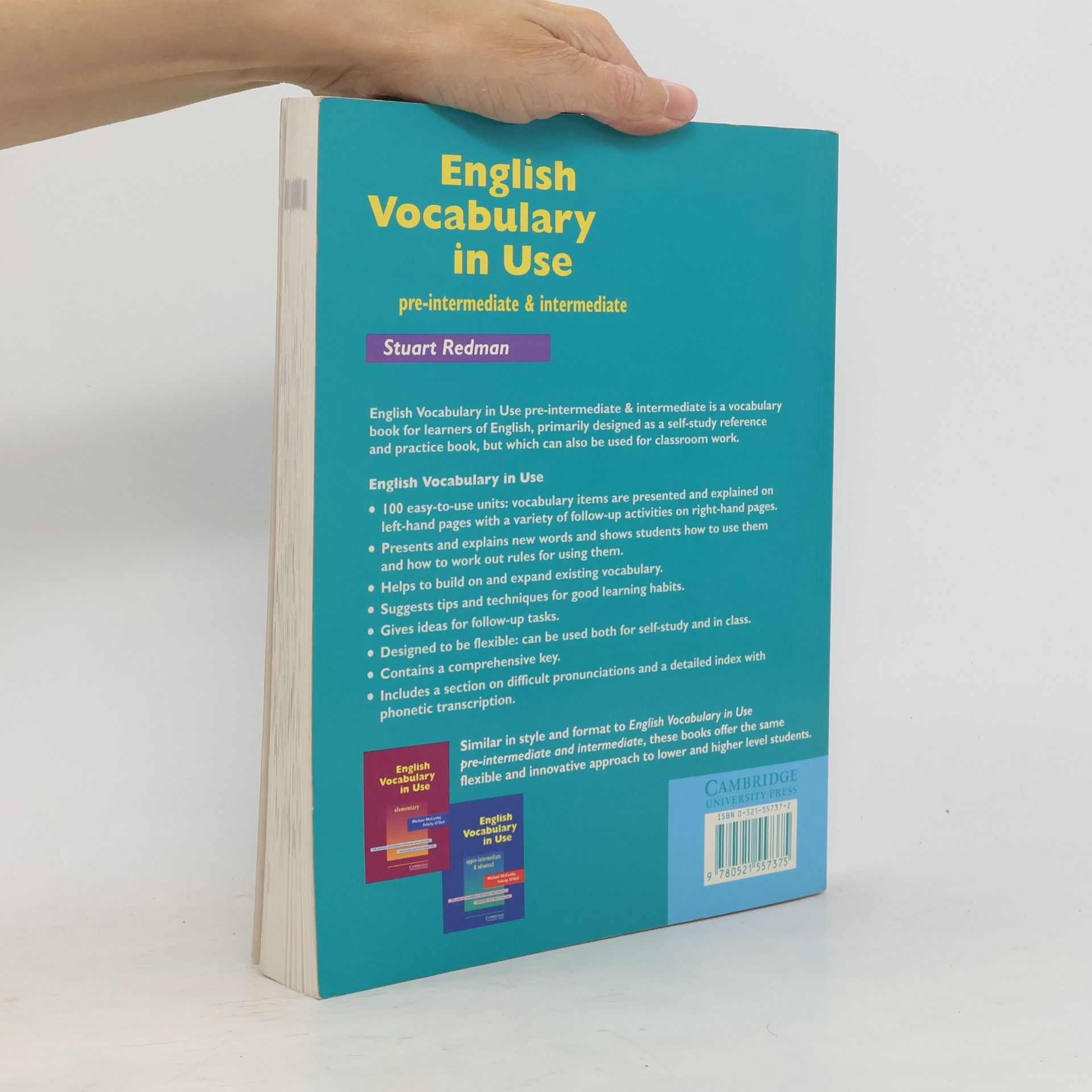 Stuart Redman English vocabulary in use: Pre-intermediate and intermediate