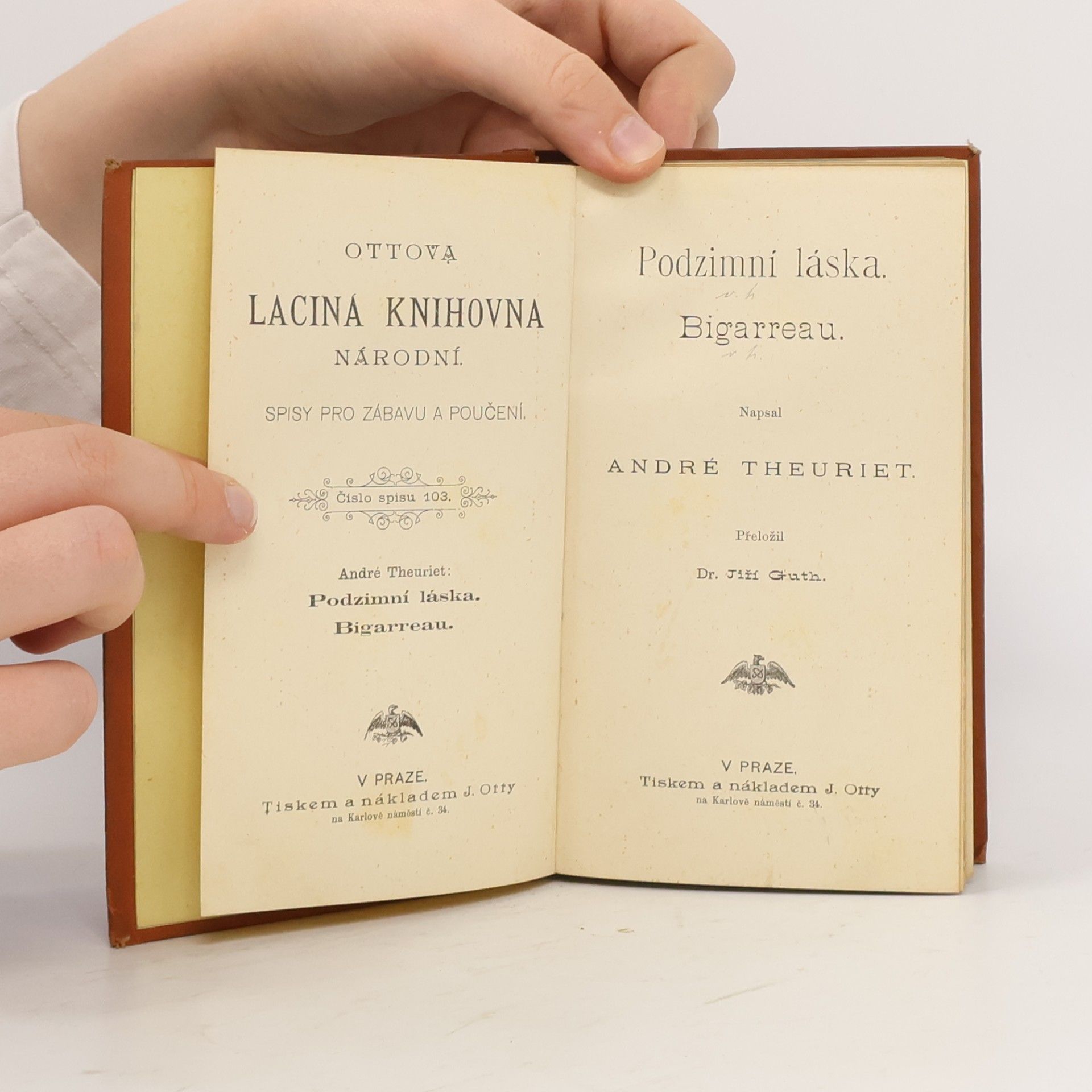 Theuriet André Podzimní láska
