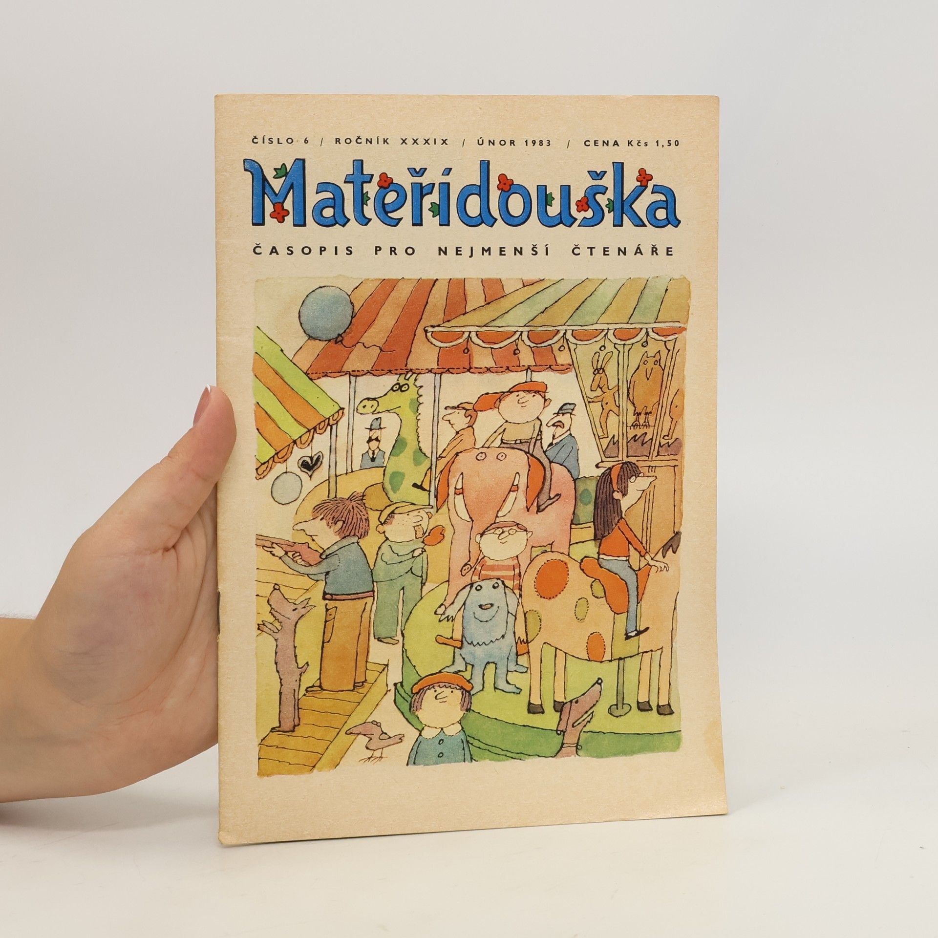 Kolektiv autorů Mateřídouška číslo 6 , ročník XXXIX