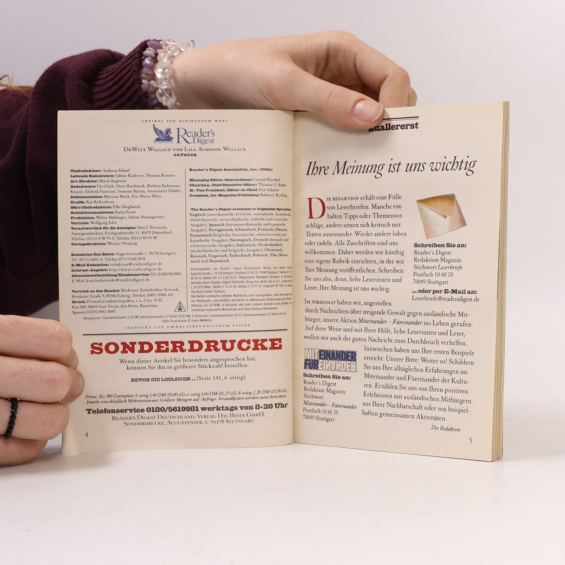 Autorenkollektiv Reader's Digest. Das Beste. Mai 2001