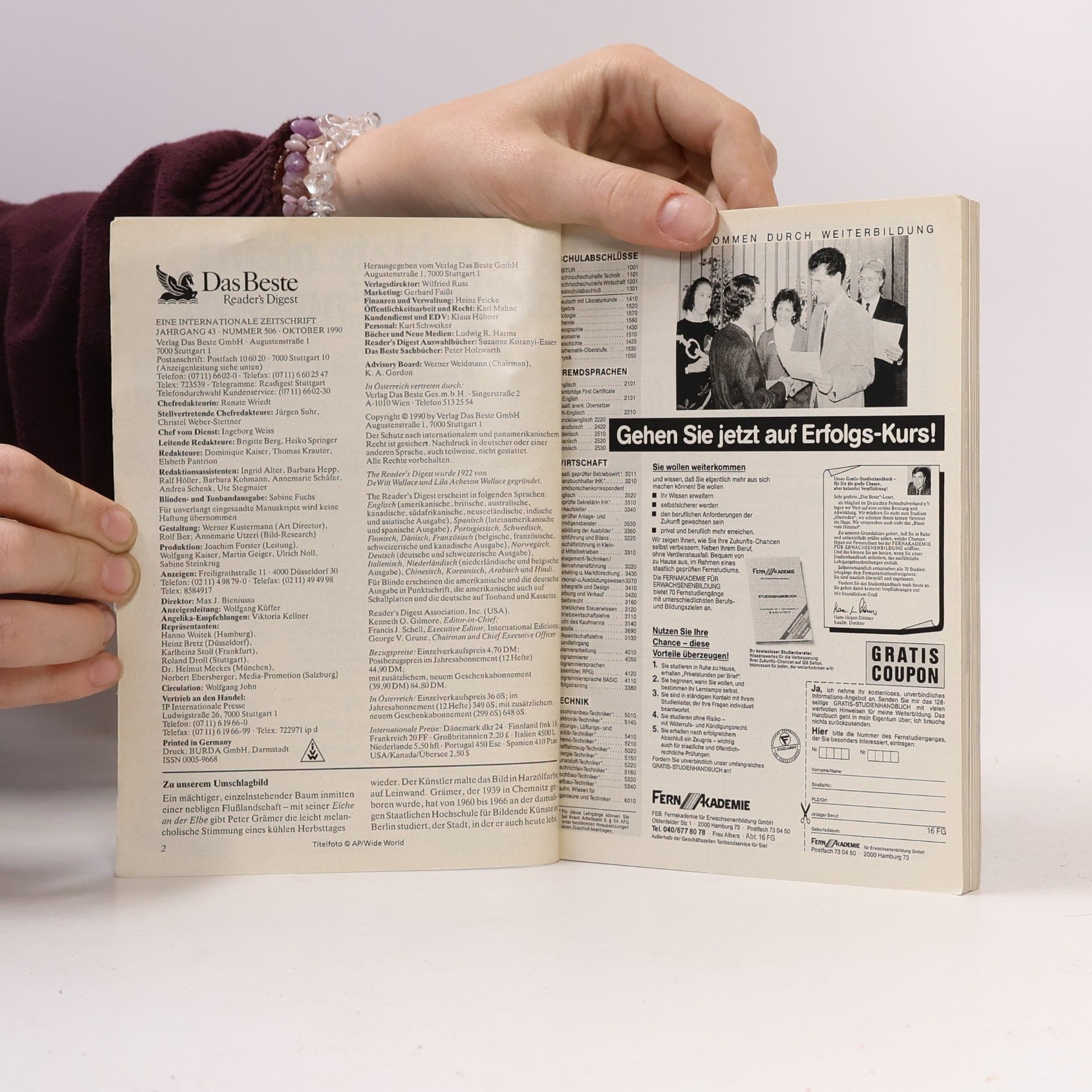 Auteurscollectief Reader's Digest Das Beste Oktober 1990