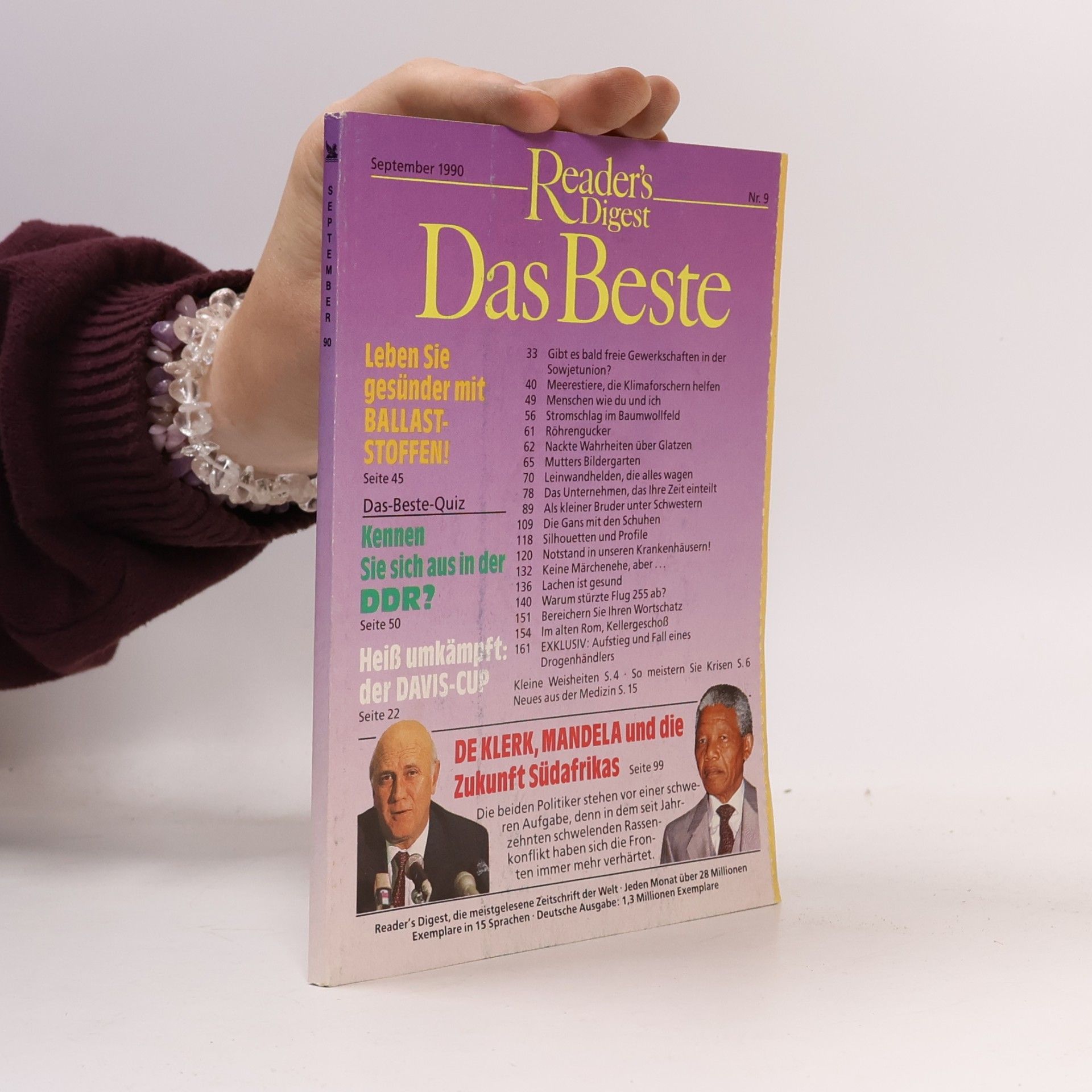 Auteurscollectief Reader's Digest Das Beste September 1990
