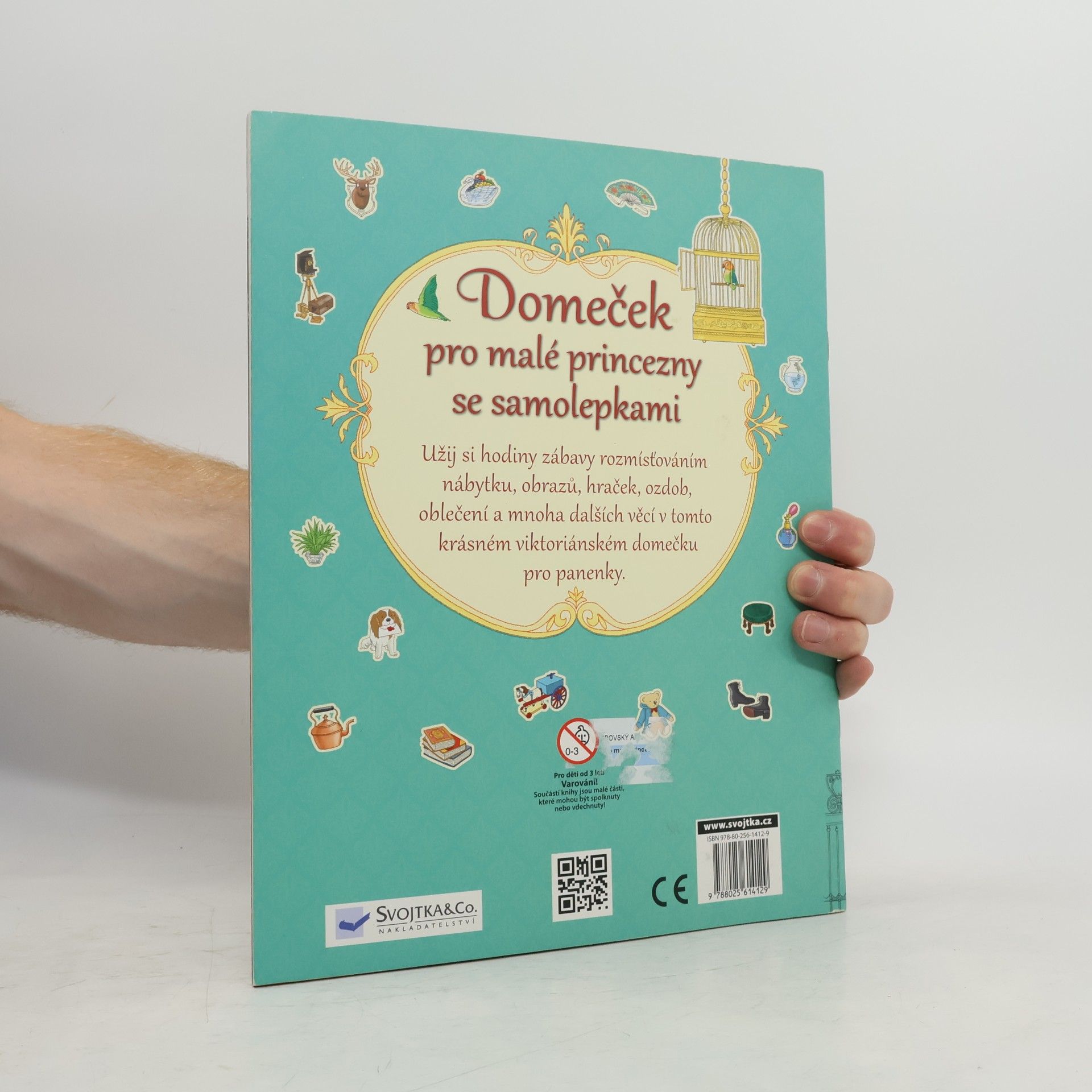 Domeček pro malé princezny se samolepkami